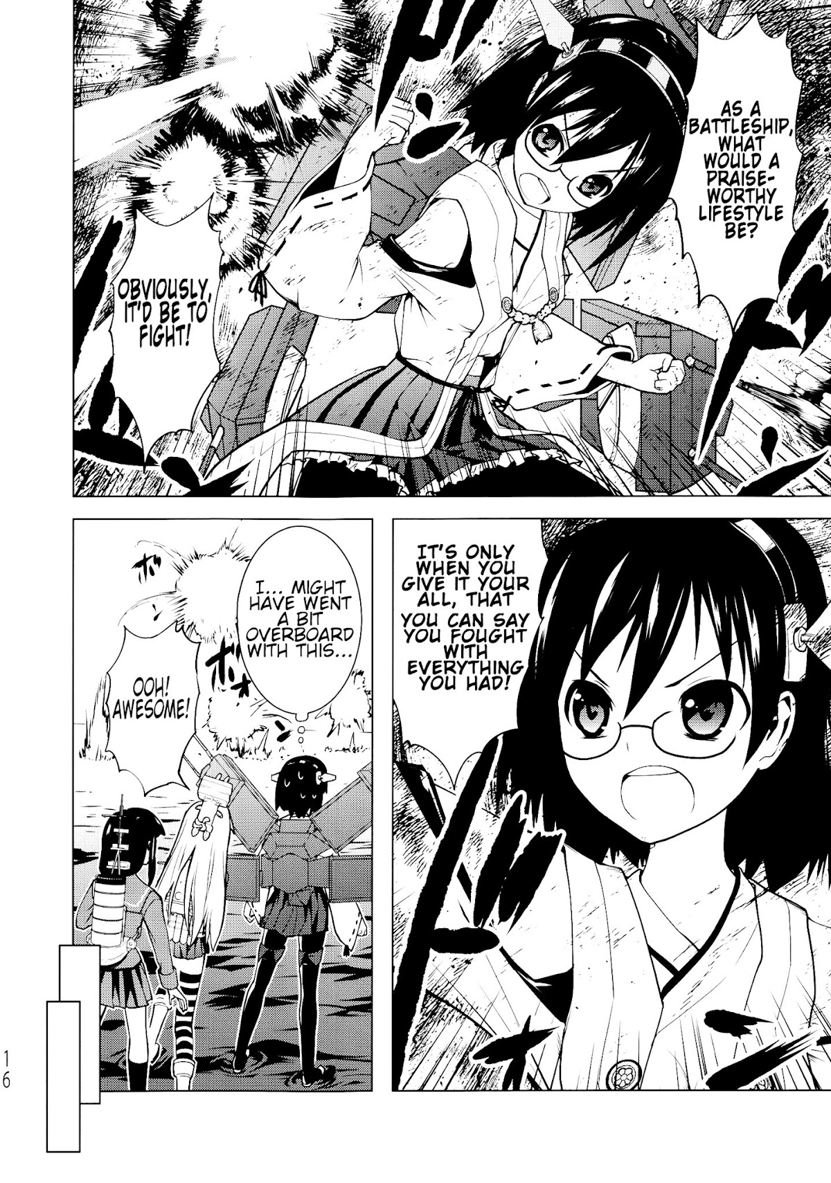The result of me, Kirishima, being deployed in the useless fleet Chapter 0 page 15 - Chapter 0 : The result of me, Kirishima, being deployed in the useless fleet