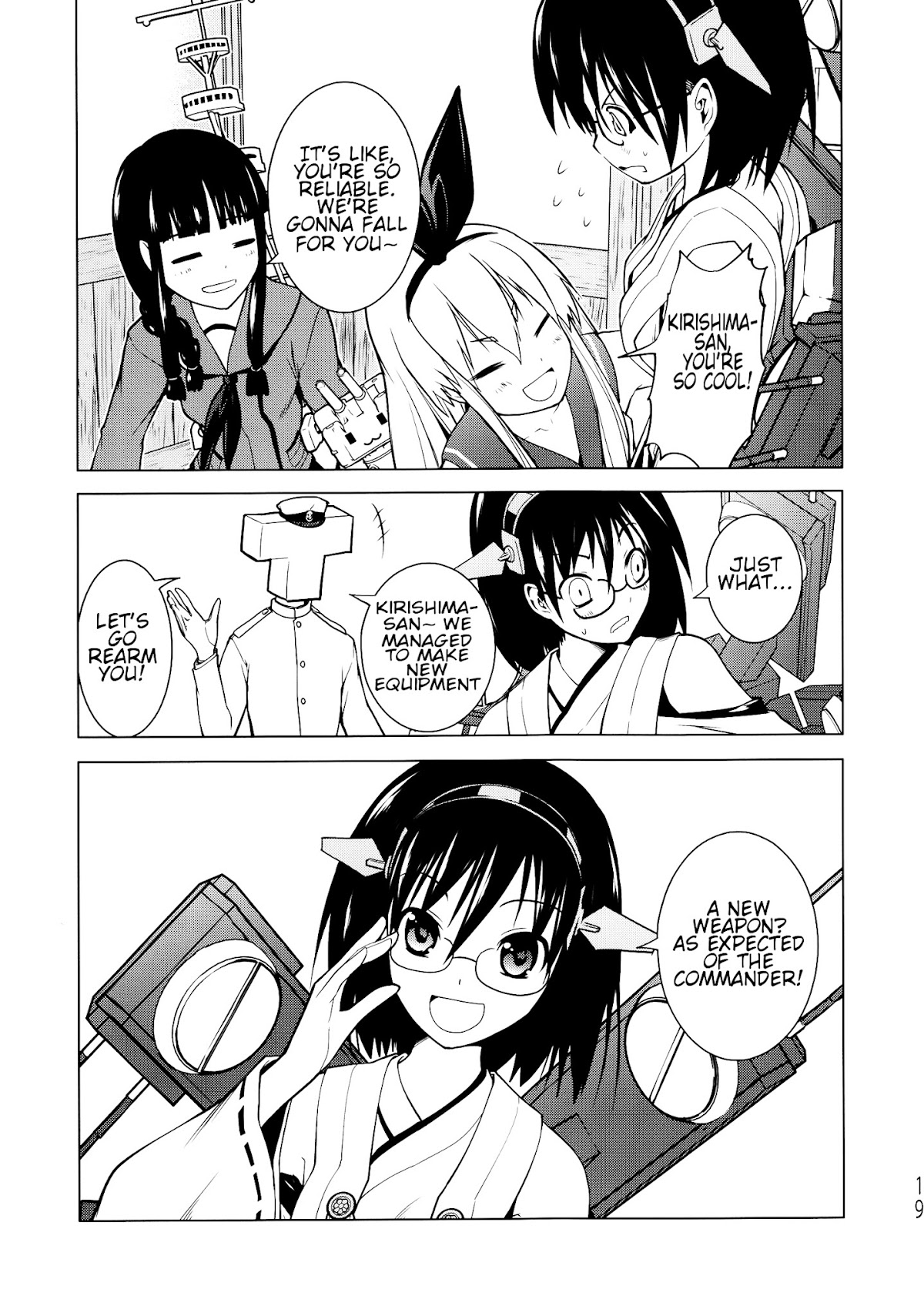 The result of me, Kirishima, being deployed in the useless fleet Chapter 0 page 18 - Chapter 0 : The result of me, Kirishima, being deployed in the useless fleet