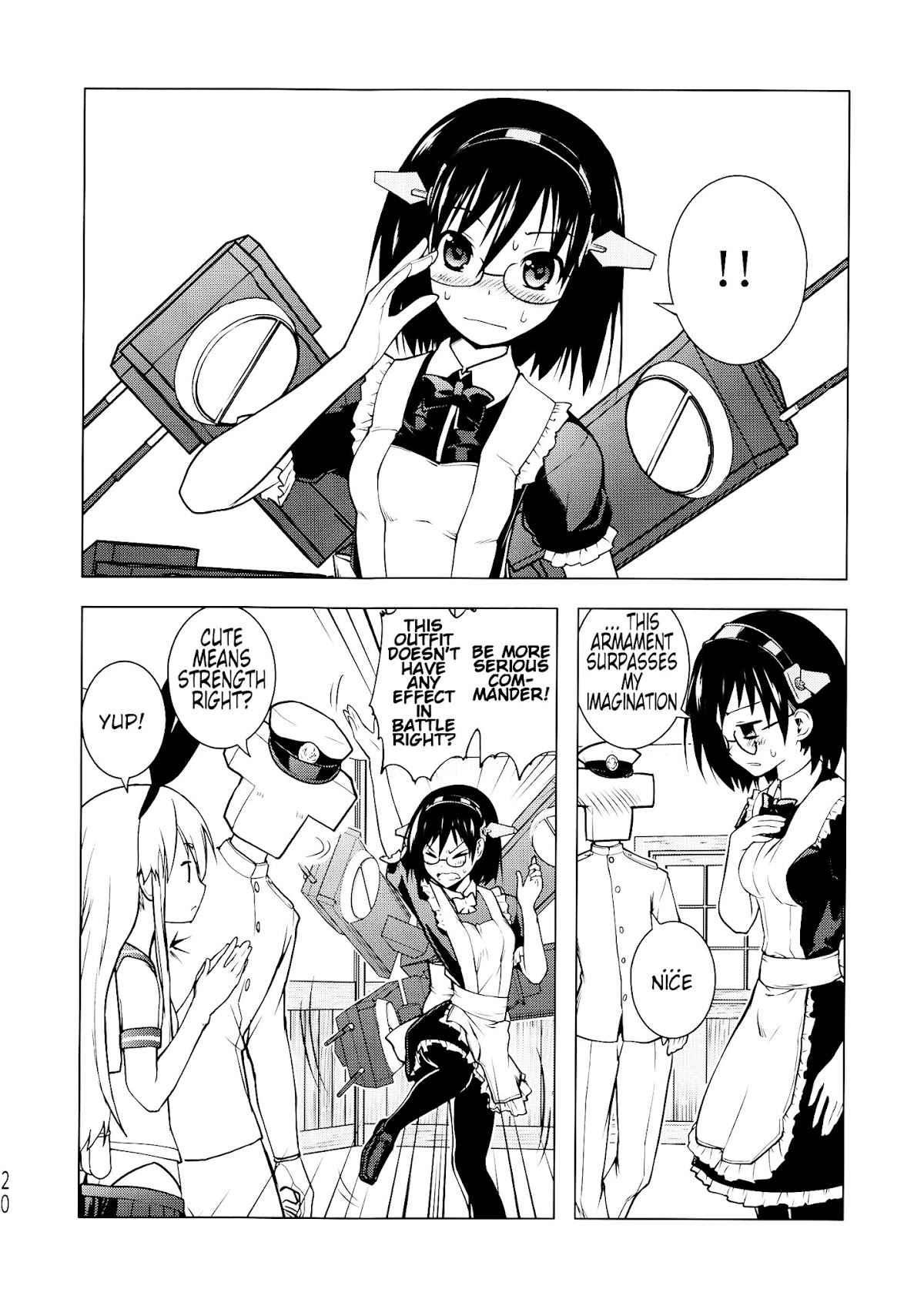 The result of me, Kirishima, being deployed in the useless fleet Chapter 0 page 19 - Chapter 0 : The result of me, Kirishima, being deployed in the useless fleet