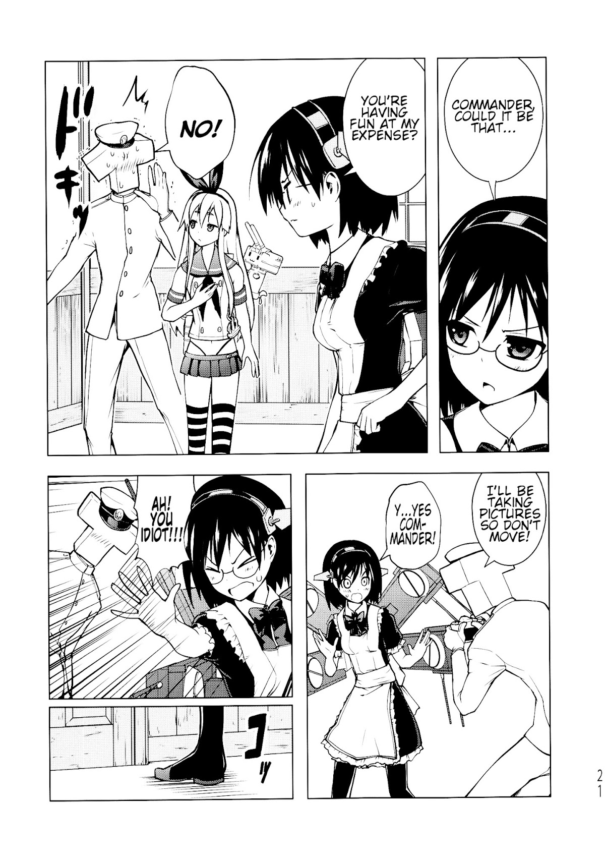The result of me, Kirishima, being deployed in the useless fleet Chapter 0 page 20 - Chapter 0 : The result of me, Kirishima, being deployed in the useless fleet
