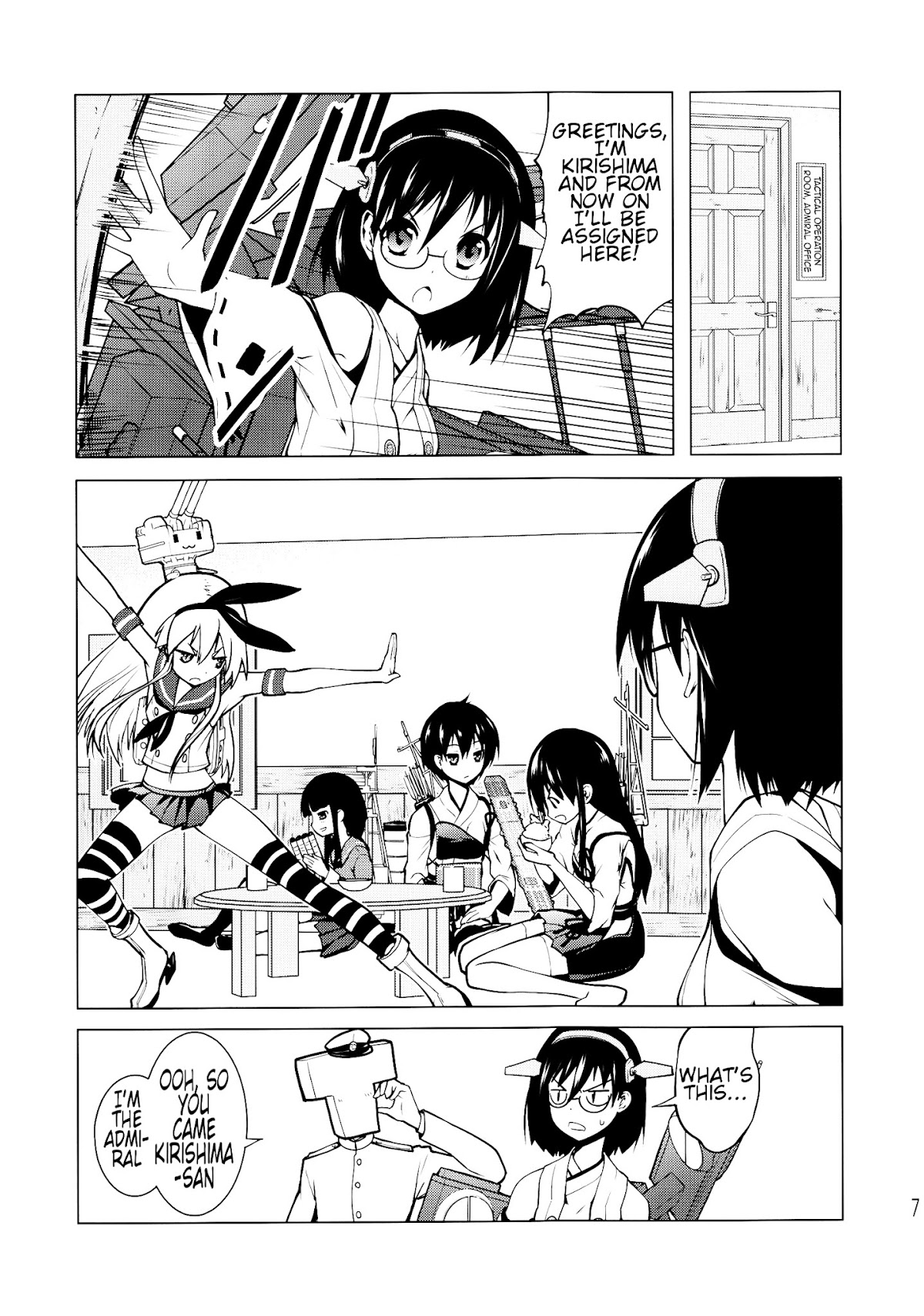 The result of me, Kirishima, being deployed in the useless fleet Chapter 0 page 6 - Chapter 0 : The result of me, Kirishima, being deployed in the useless fleet