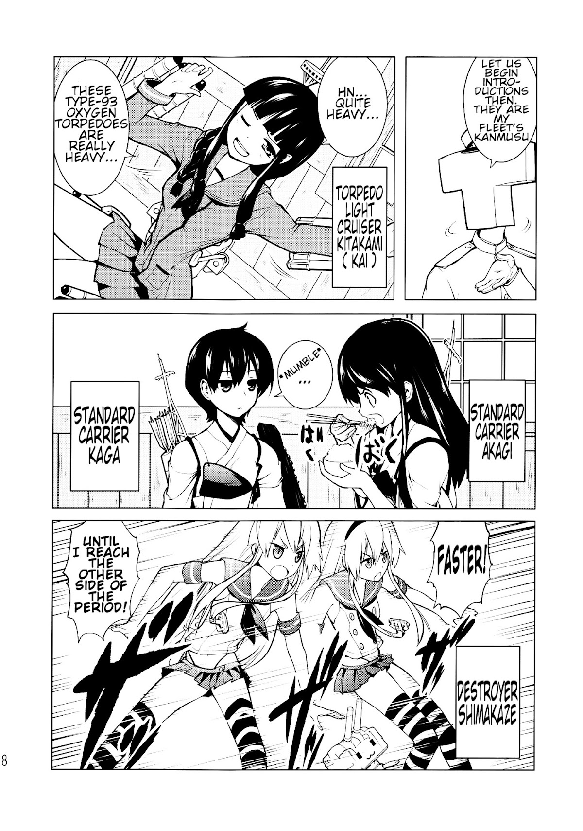 The result of me, Kirishima, being deployed in the useless fleet Chapter 0 page 7 - Chapter 0 : The result of me, Kirishima, being deployed in the useless fleet