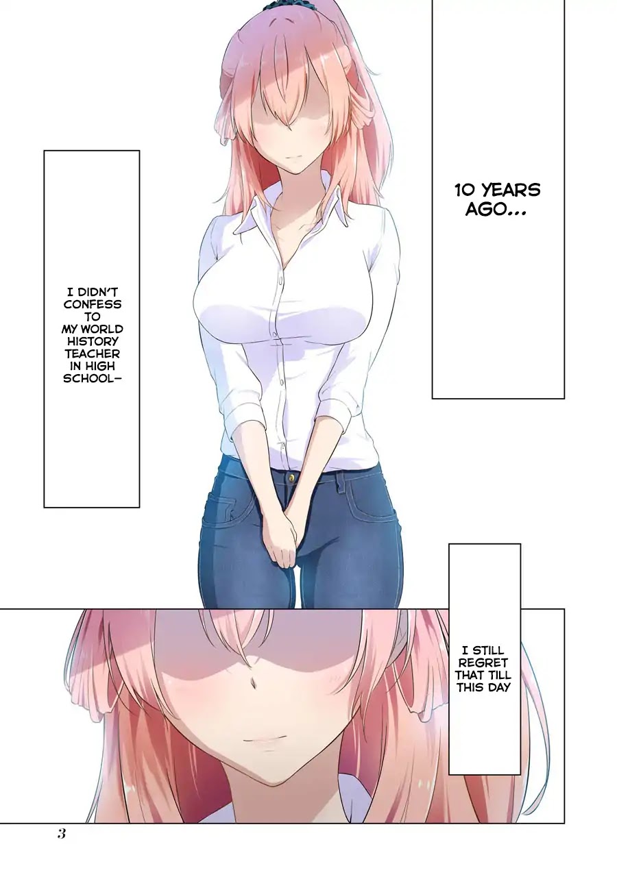 The Results From When I Time Leaped to My Second Year of High School and Confessed to the Teacher I Liked at the Time Chapter 1 page 2 - Chapter 1