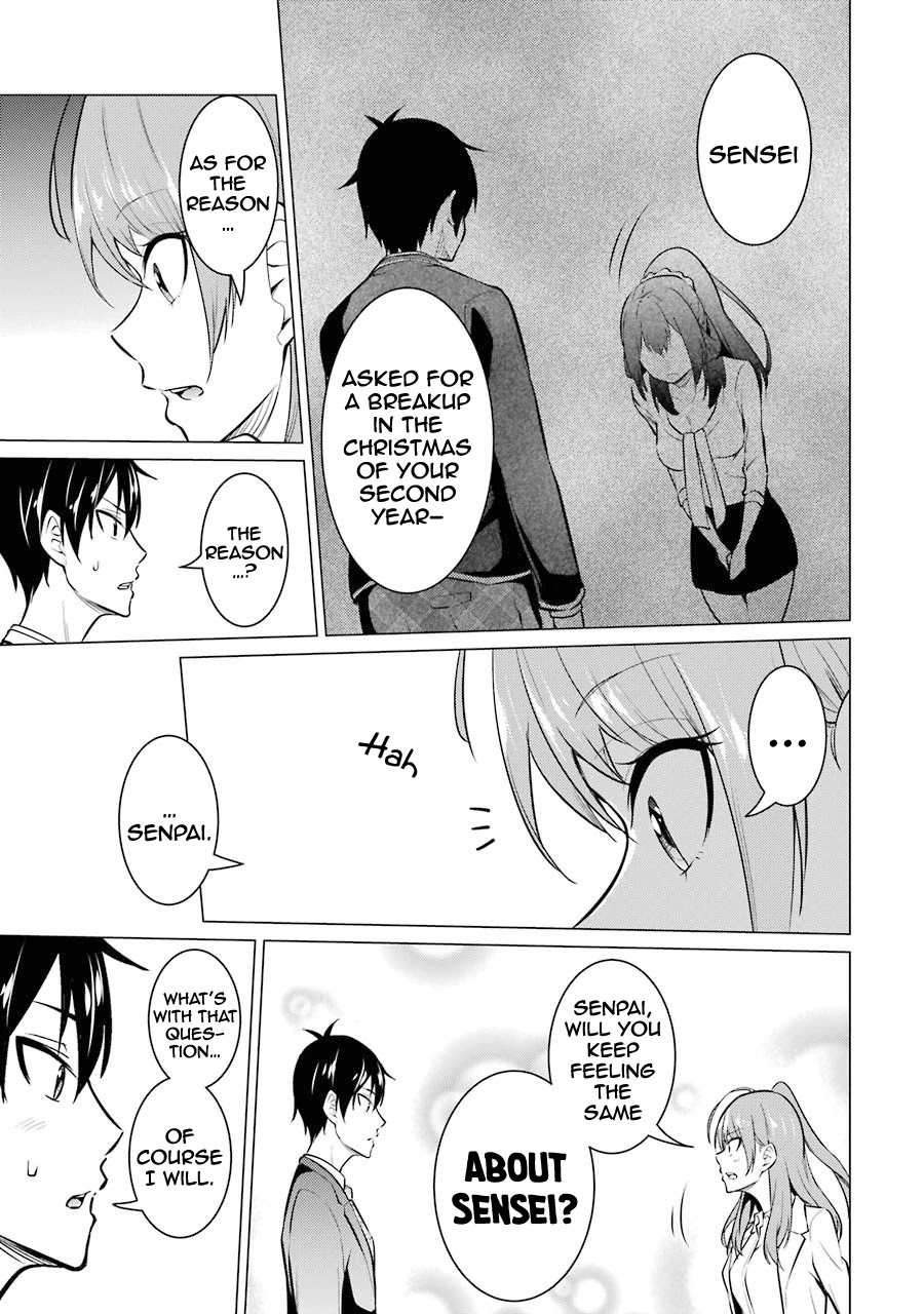 The Results From When I Time Leaped to My Second Year of High School and Confessed to the Teacher I Liked at the Time Chapter 53 page 12 - Chapter 53