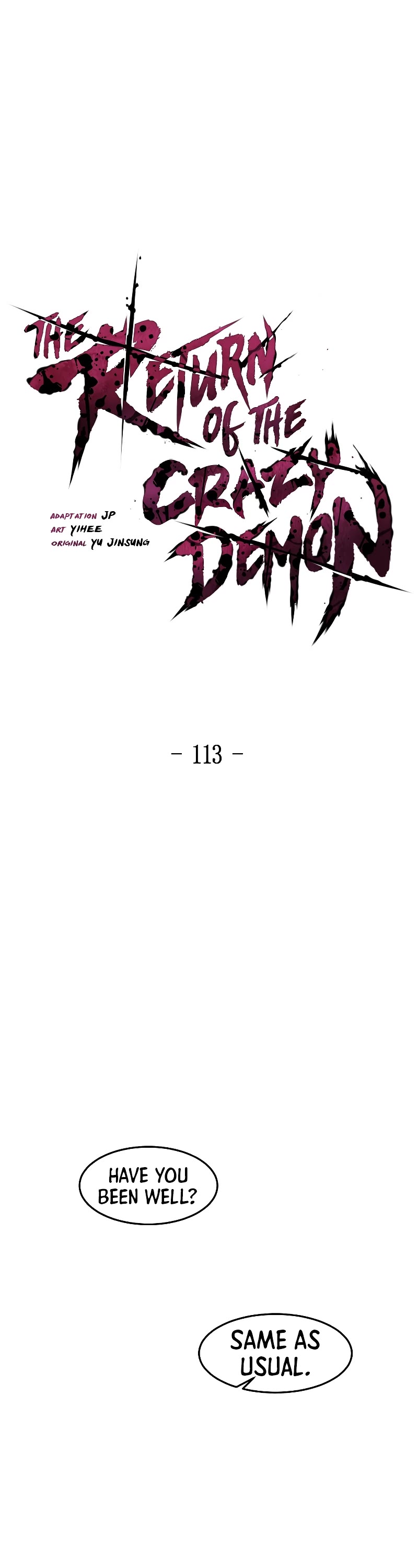 The Return of the Crazy Demon Chapter 113 page 2 - Chapter 113