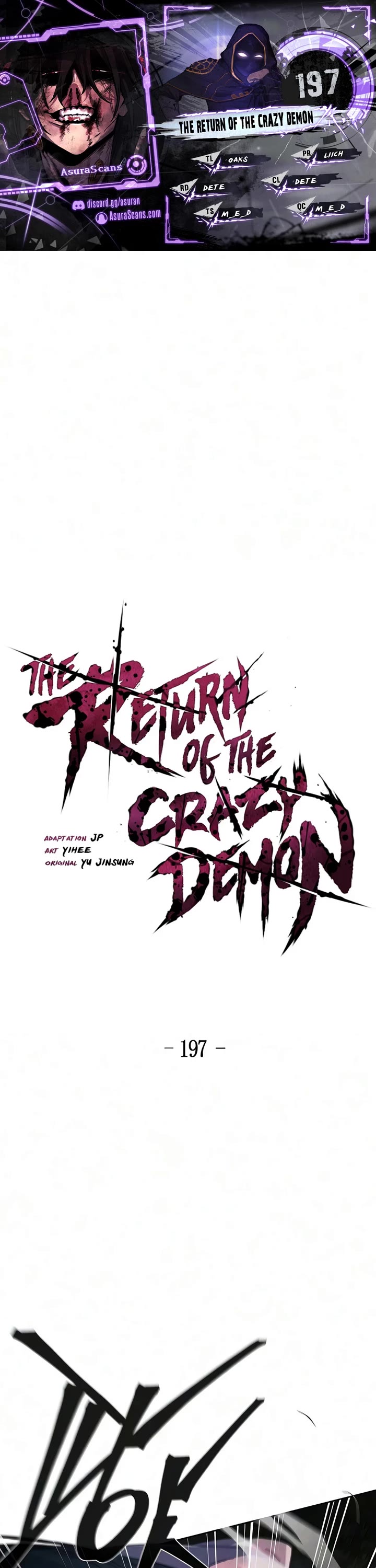 The Return of the Crazy Demon Chapter 197 page 1 - Chapter 197