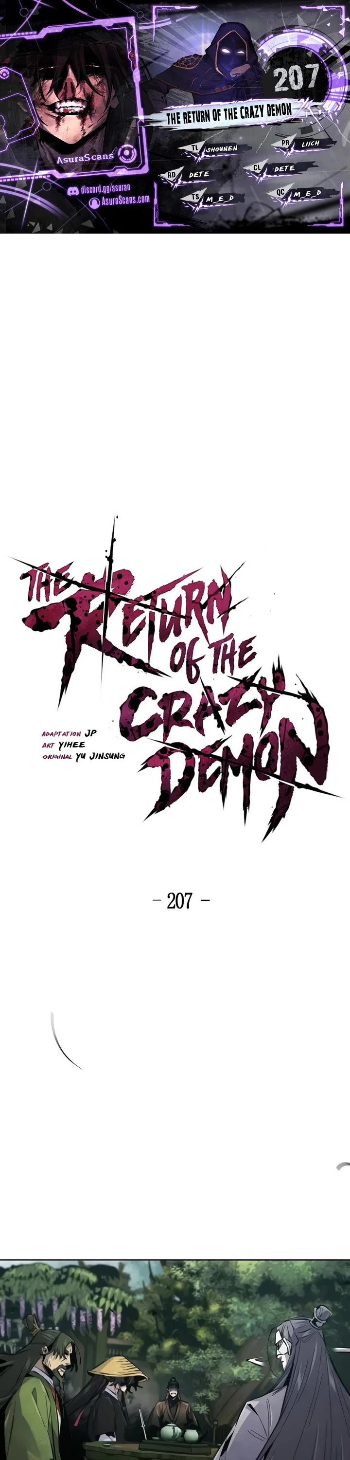 The Return of the Crazy Demon Chapter 207 page 1 - Chapter 207