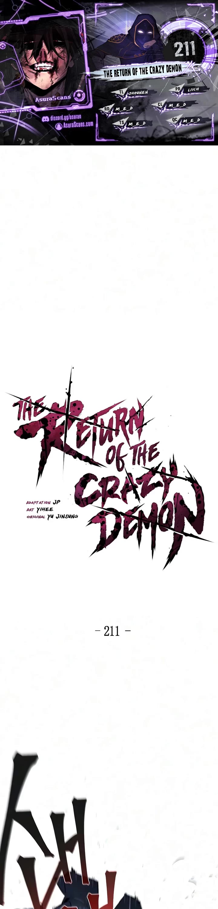 The Return of the Crazy Demon Chapter 211 page 1 - Chapter 211