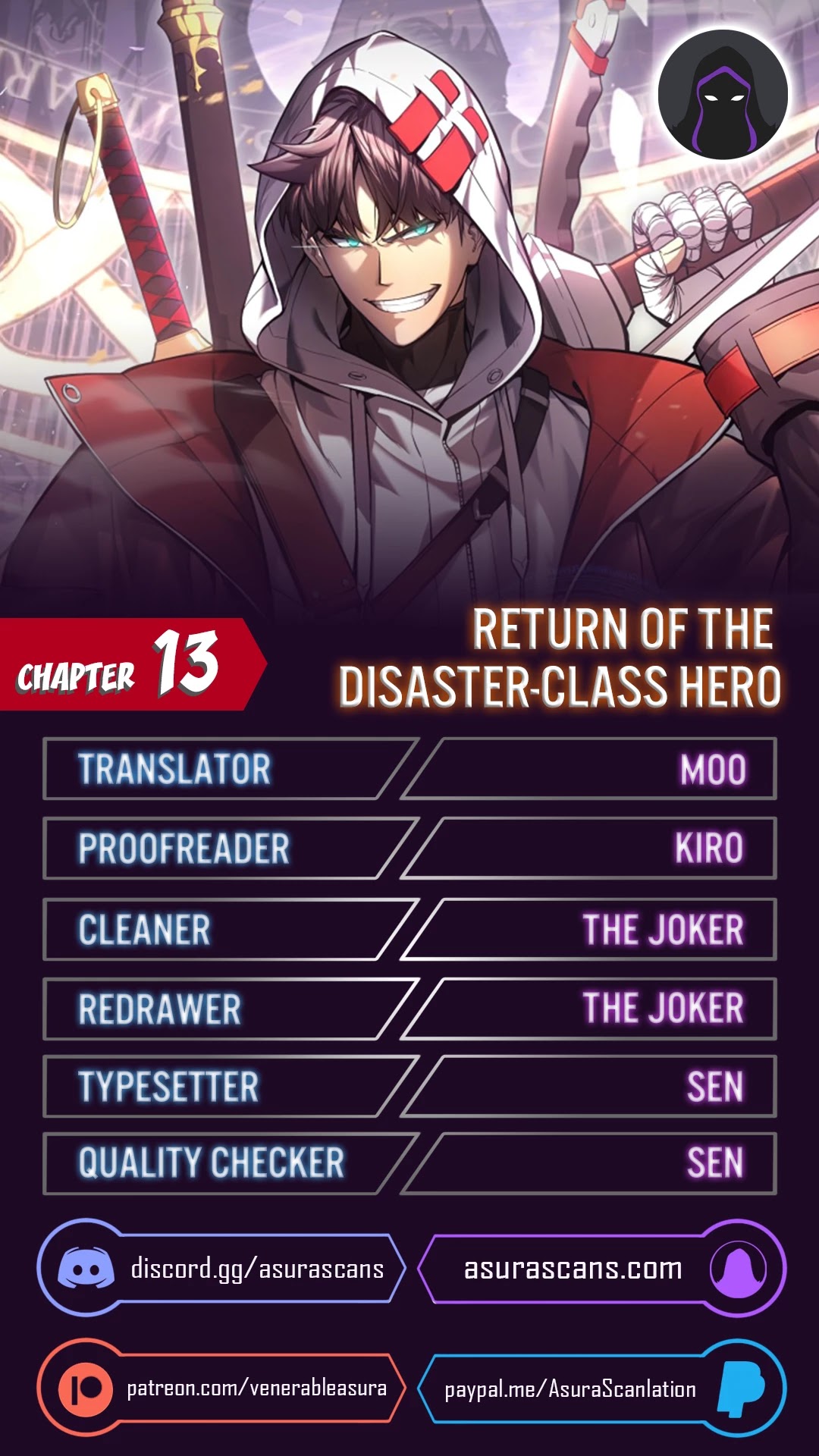 The Return of the Disaster-Class Hero Chapter 13 page 1 - Chapter 13