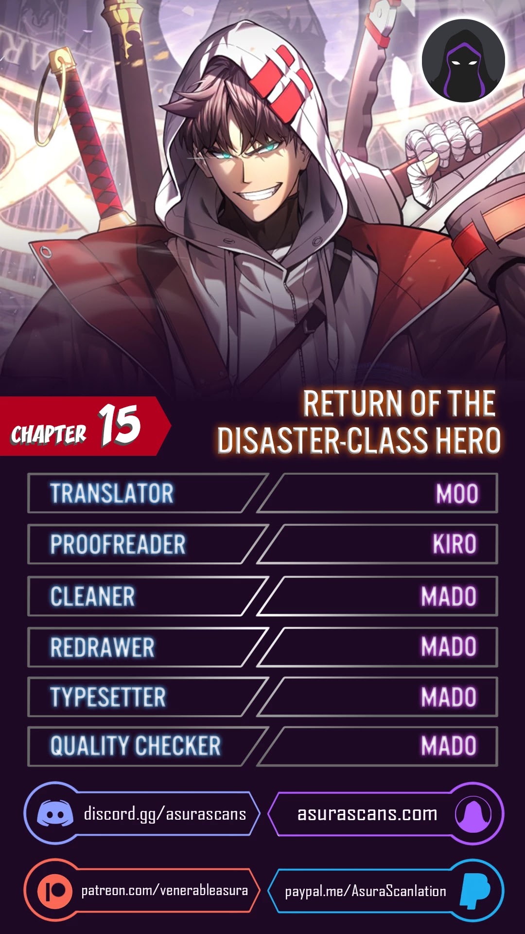 The Return of the Disaster-Class Hero Chapter 15 page 1 - Chapter 15