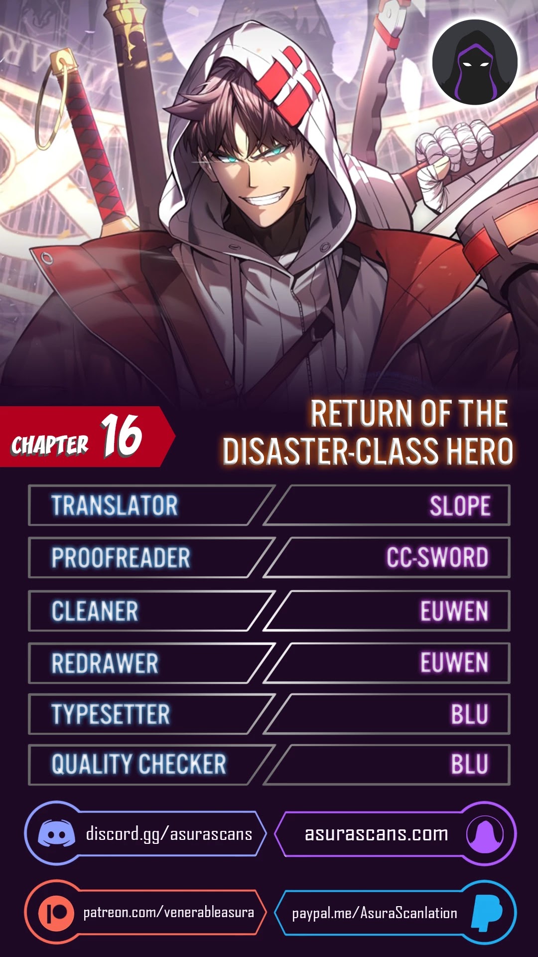 The Return of the Disaster-Class Hero Chapter 16 page 1 - Chapter 16