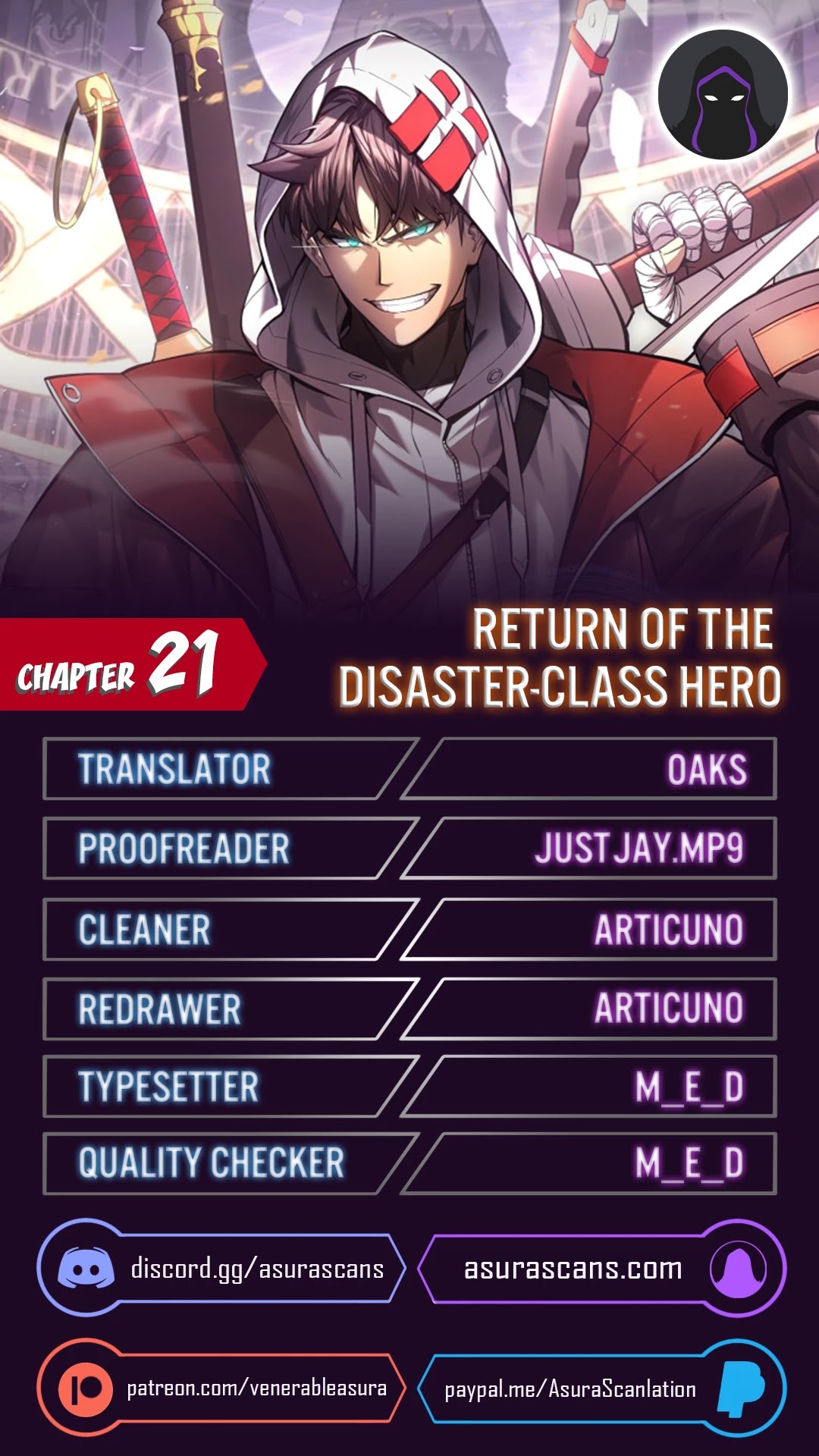 The Return of the Disaster-Class Hero Chapter 21 page 1 - Chapter 21