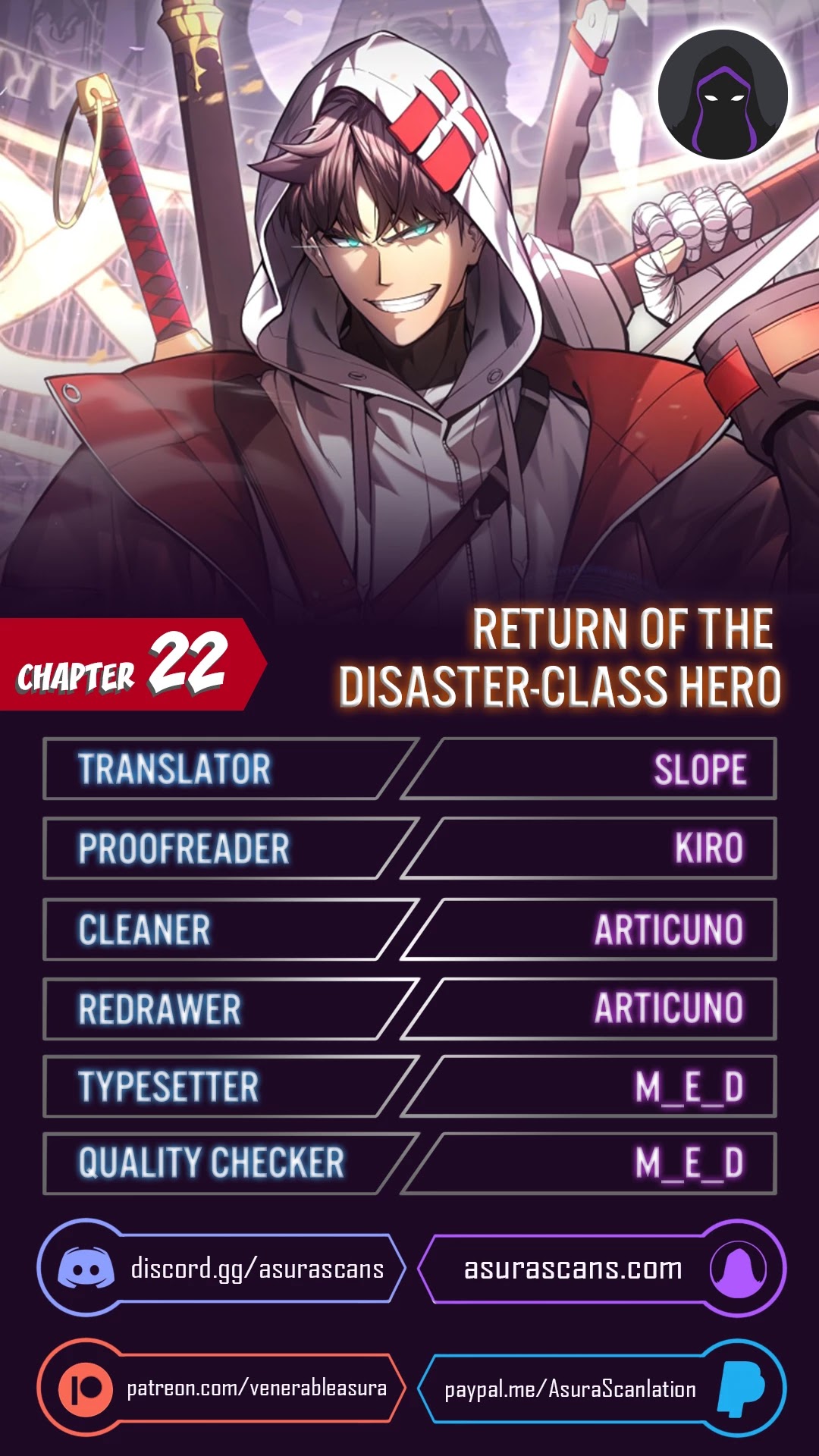 The Return of the Disaster-Class Hero Chapter 22 page 1 - Chapter 22
