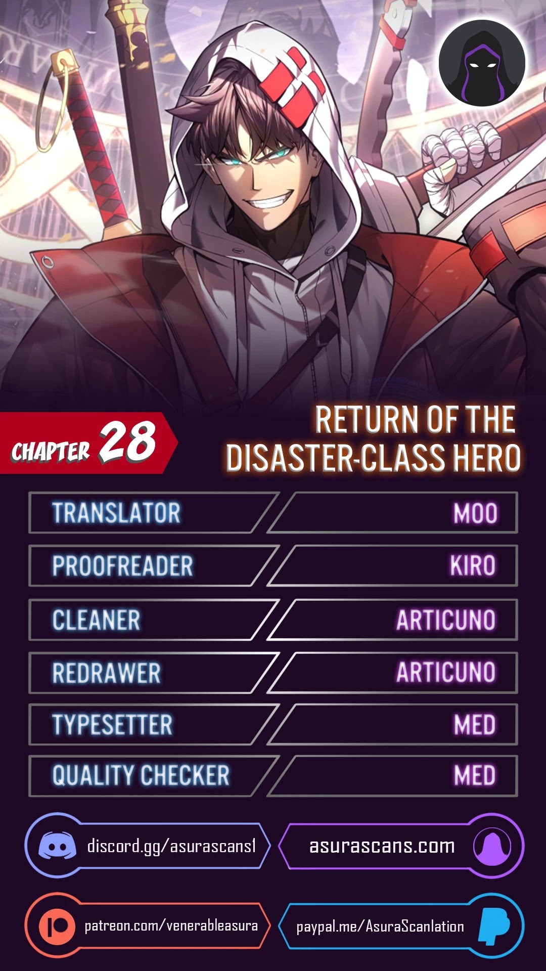 The Return of the Disaster-Class Hero Chapter 28 page 1 - Chapter 28