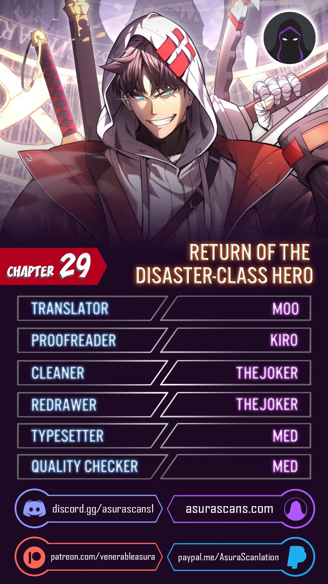 The Return of the Disaster-Class Hero Chapter 29 page 1 - Chapter 29