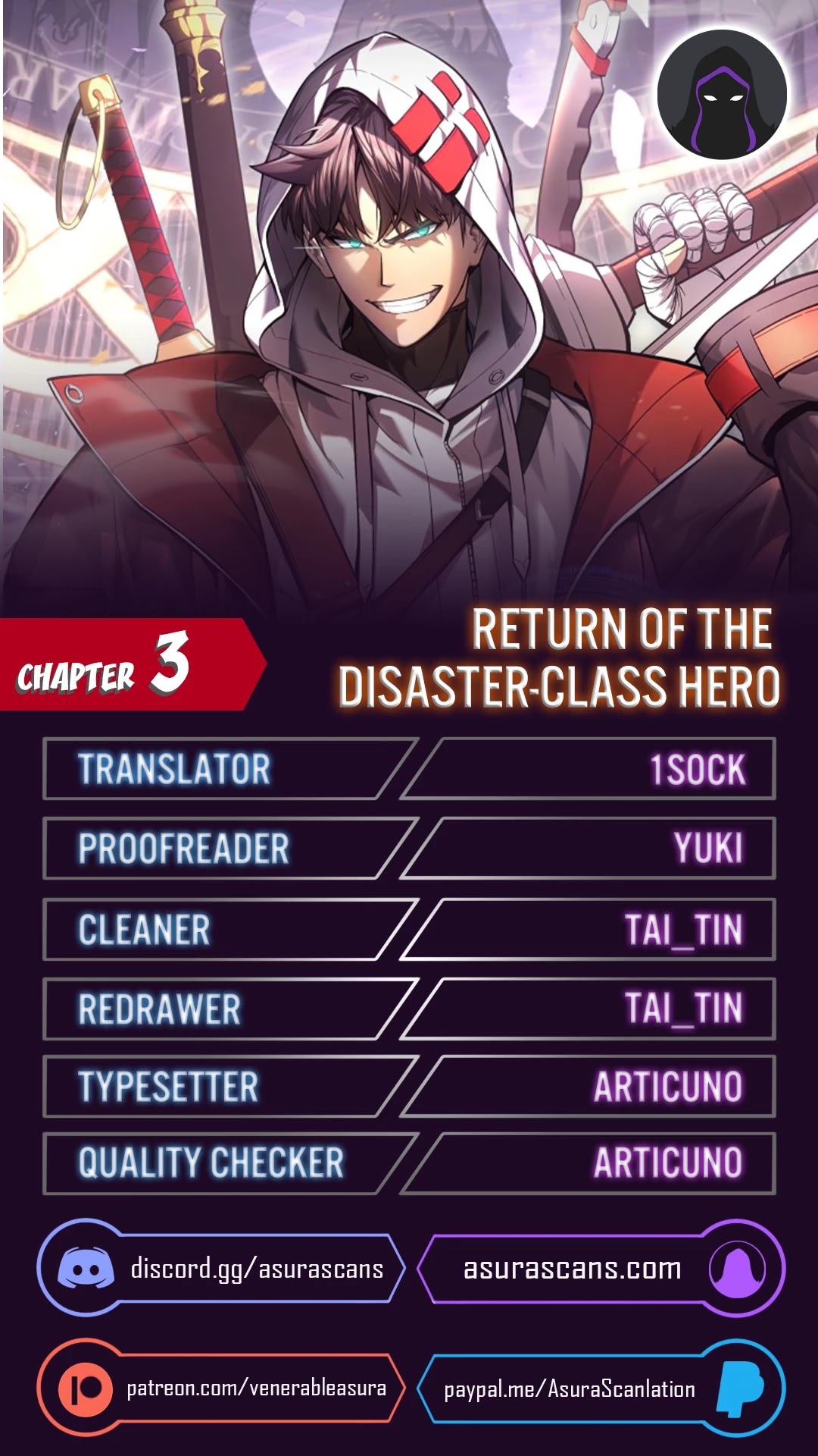 The Return of the Disaster-Class Hero Chapter 3 thumbnail