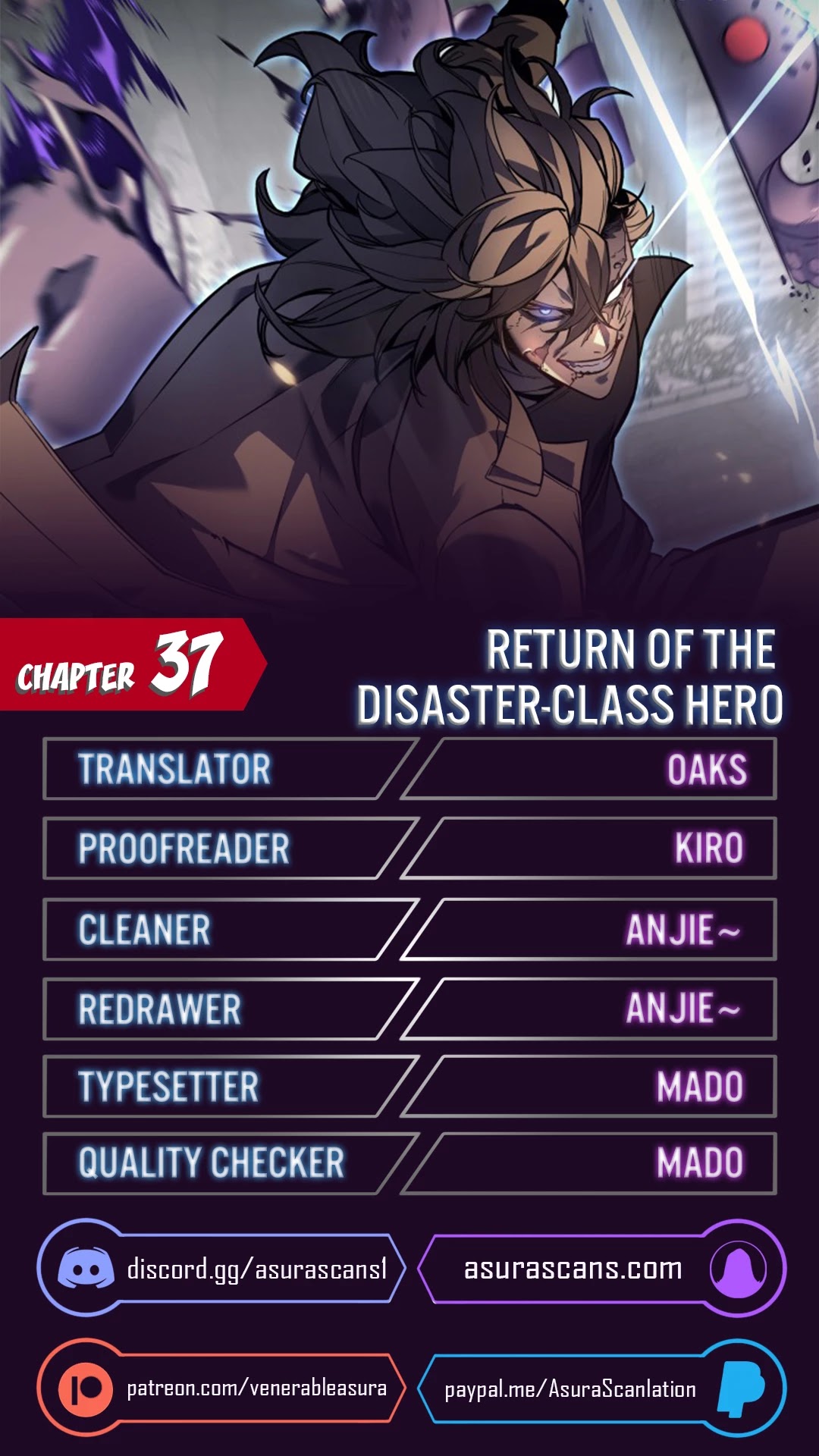 The Return of the Disaster-Class Hero Chapter 37 page 1 - Chapter 37