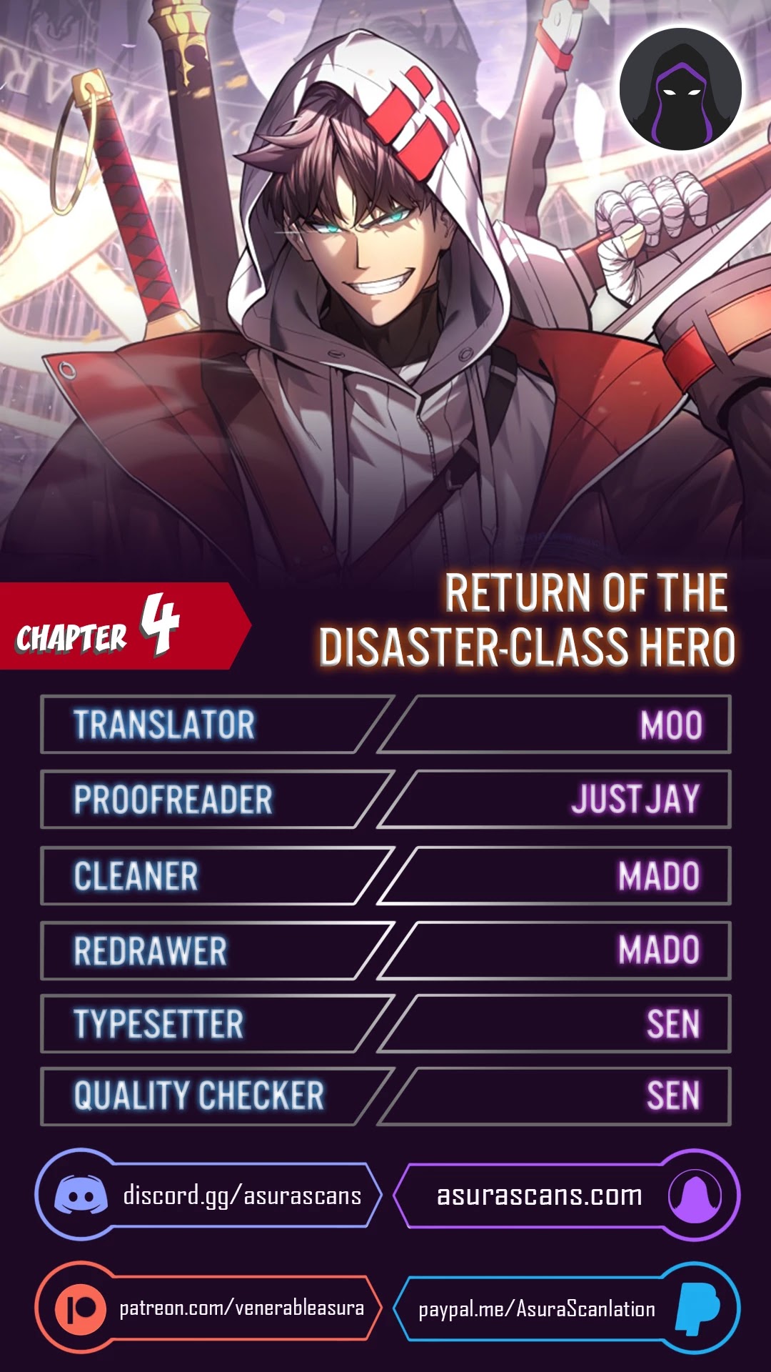 The Return of the Disaster-Class Hero Chapter 4 page 1 - Chapter 4