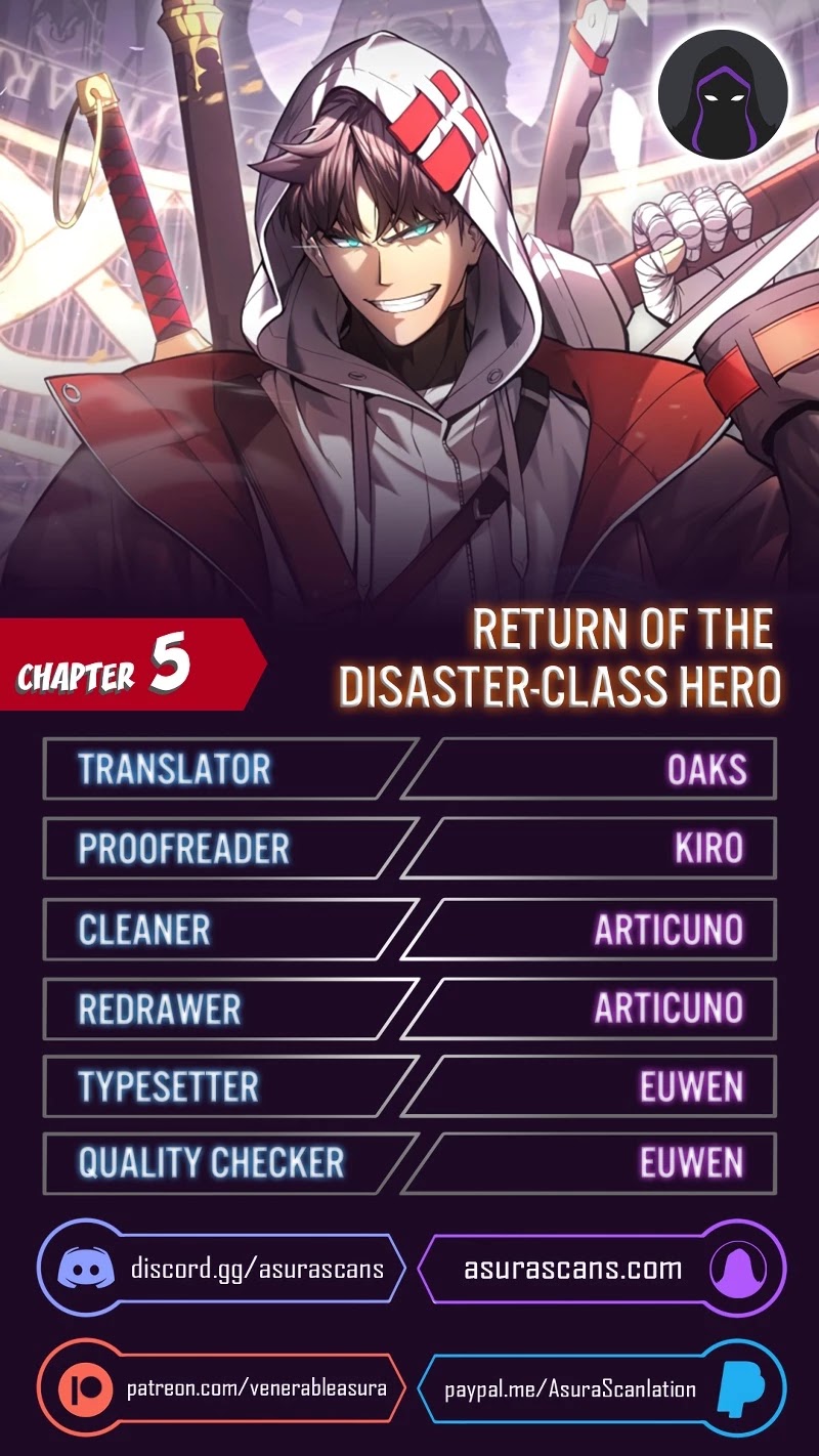 The Return of the Disaster-Class Hero Chapter 5 page 1 - Chapter 5