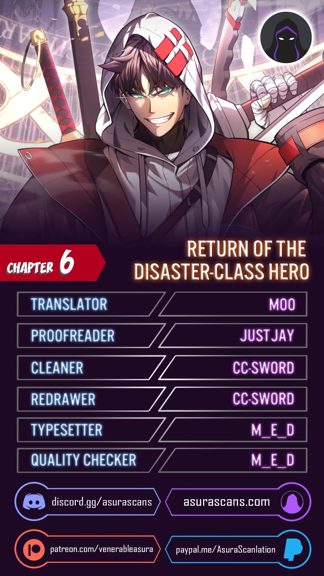 The Return of the Disaster-Class Hero Chapter 6 page 1 - Chapter 6