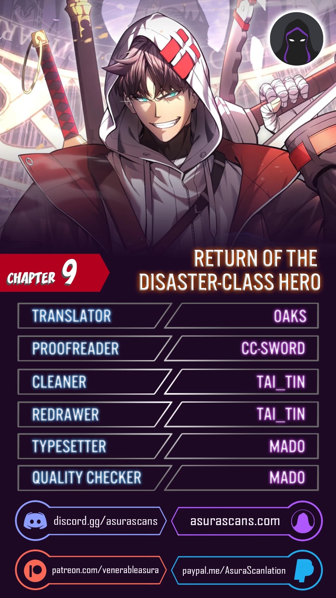 The Return of the Disaster-Class Hero Chapter 9 page 1 - Chapter 9