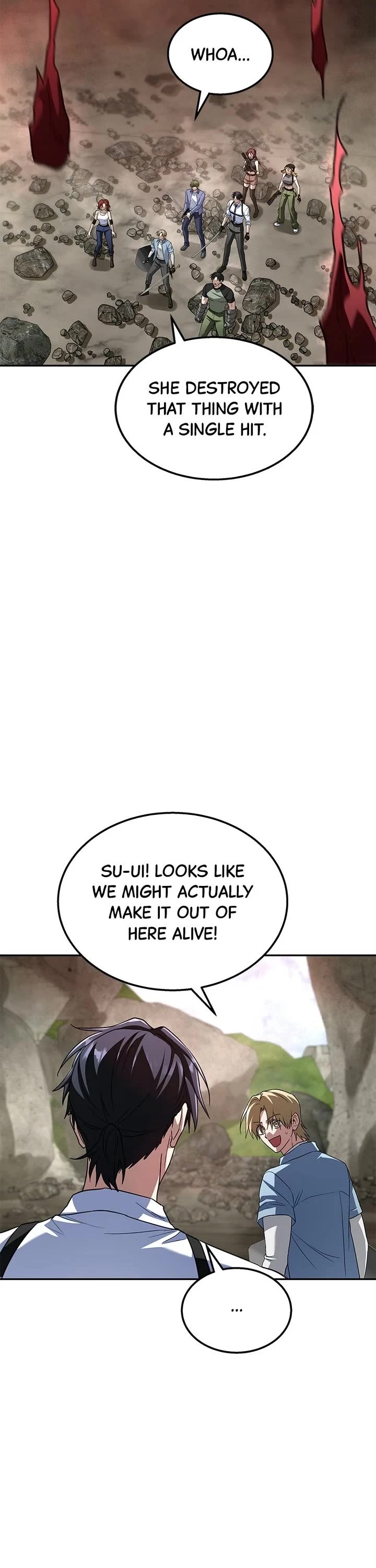 The Returned C-Rank Tank Won't Die! Chapter 38 page 3 - Chapter 38: Episode 38