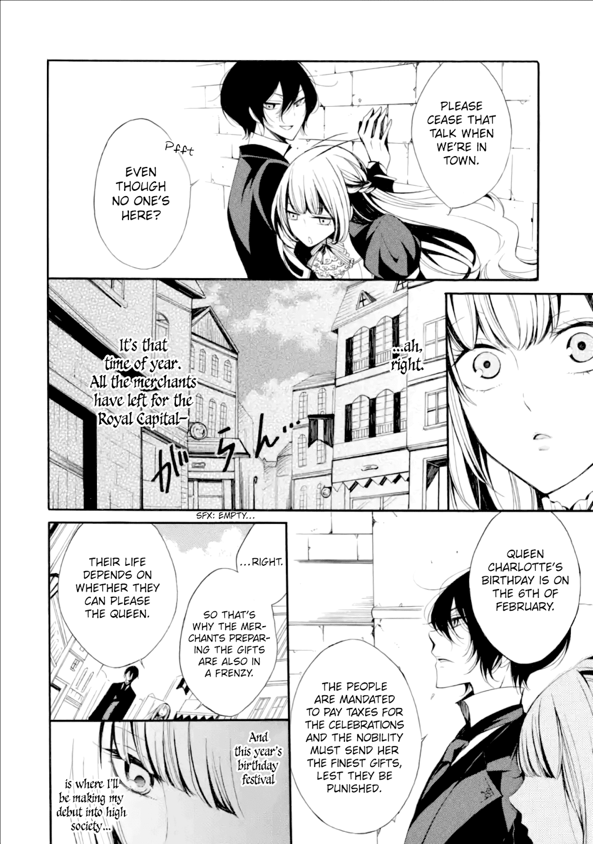 The Revenge of the Duke's Daughter Theresia Chapter 1.2 page 10 - Chapter 1.2