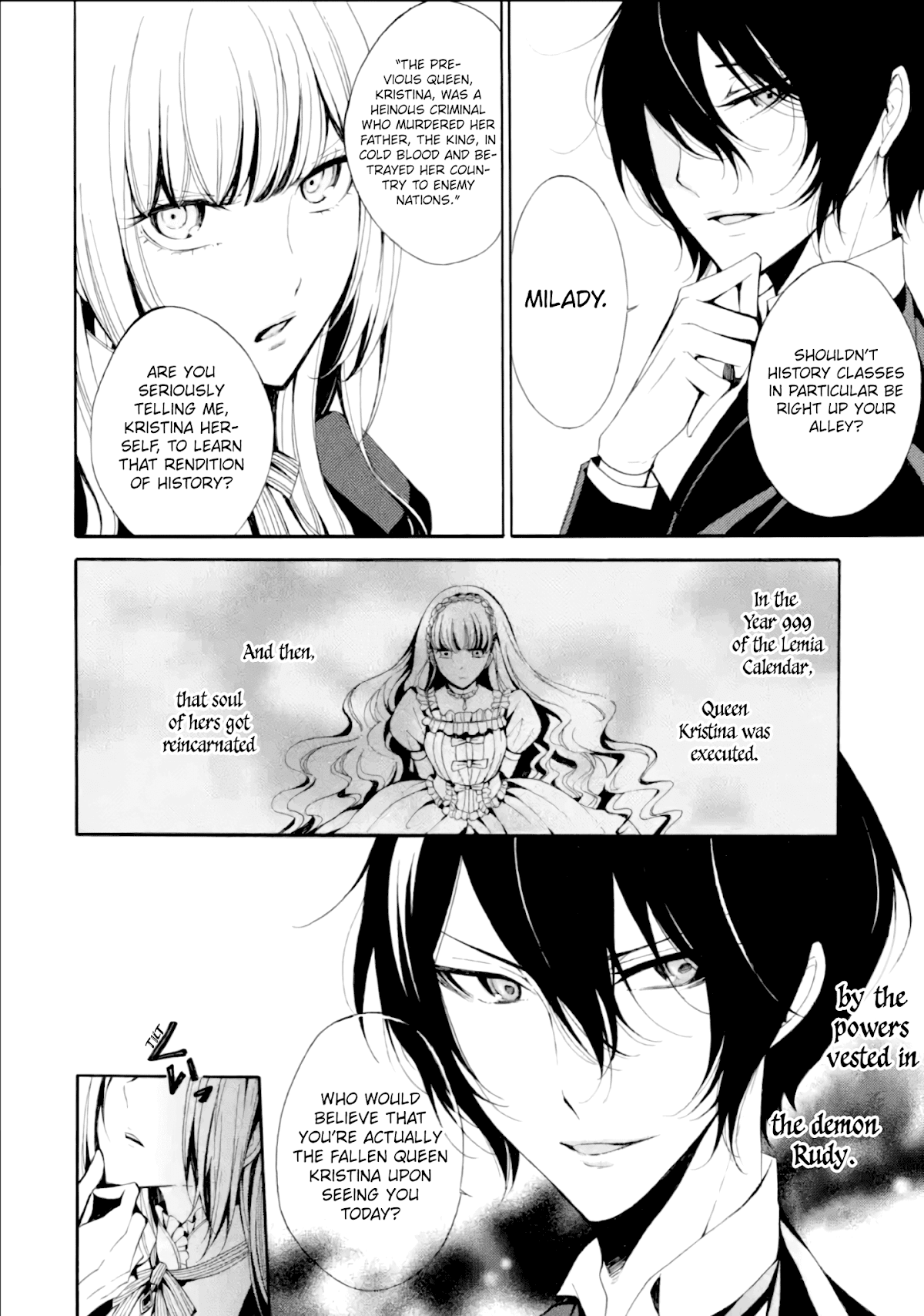 The Revenge of the Duke's Daughter Theresia Chapter 1.2 page 6 - Chapter 1.2