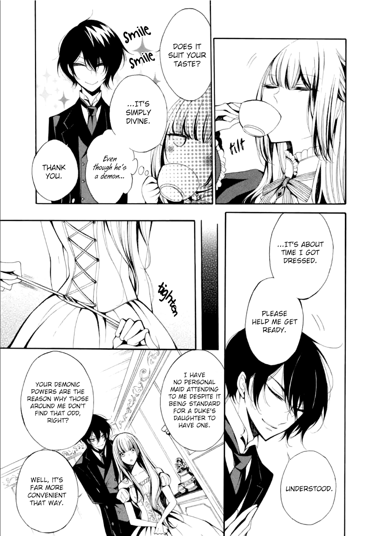 The Revenge of the Duke's Daughter Theresia Chapter 1.3 page 4 - Chapter 1.3