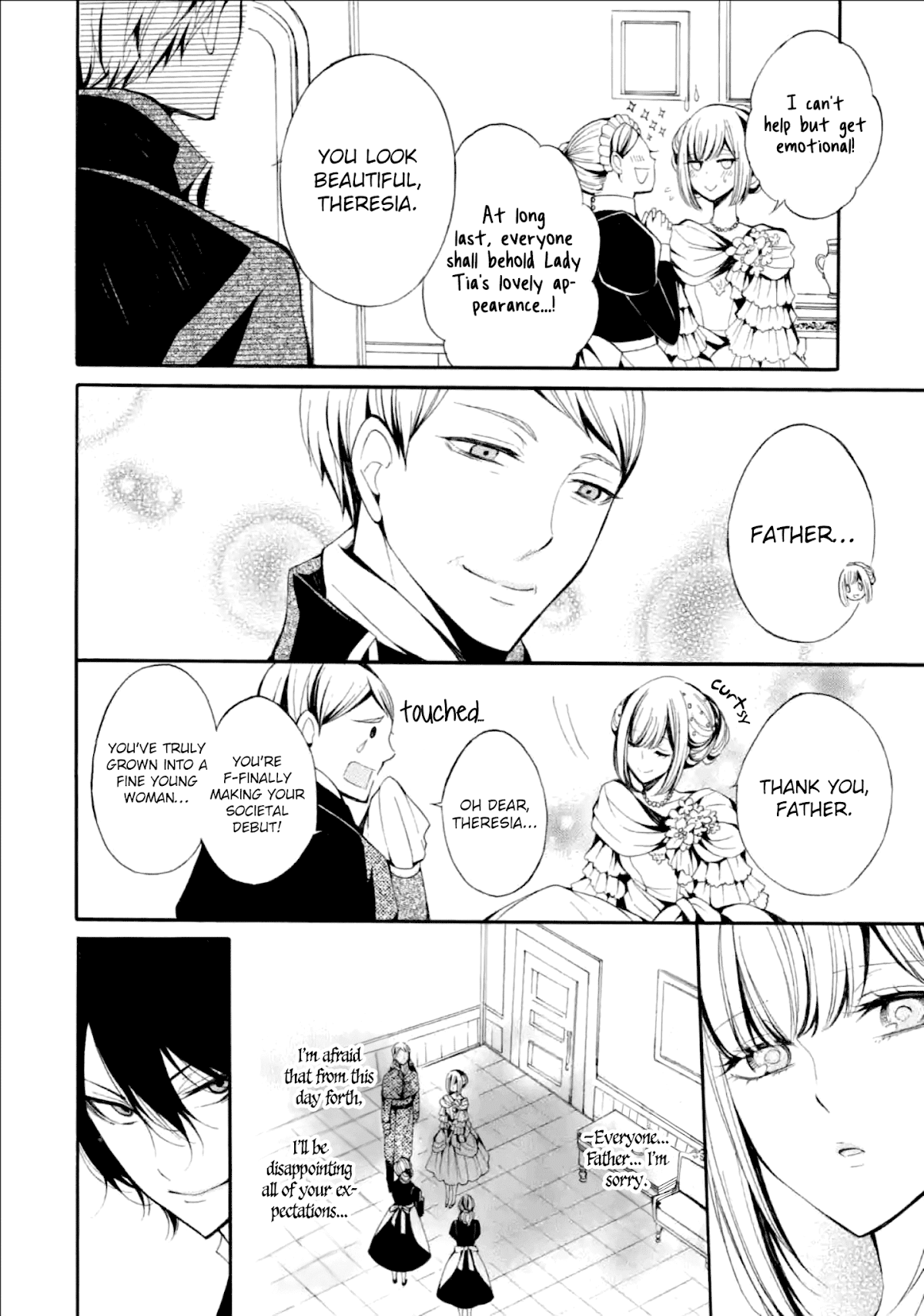 The Revenge of the Duke's Daughter Theresia Chapter 1.3 page 7 - Chapter 1.3