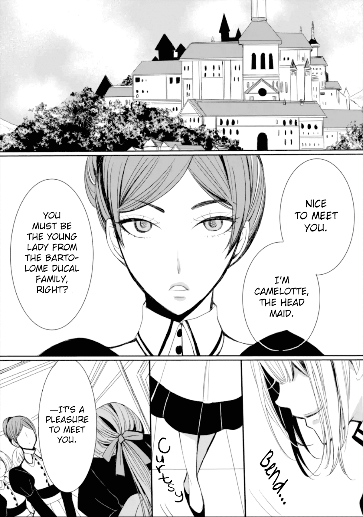 The Revenge of the Duke's Daughter Theresia Chapter 3.1 page 2 - Chapter 3.1