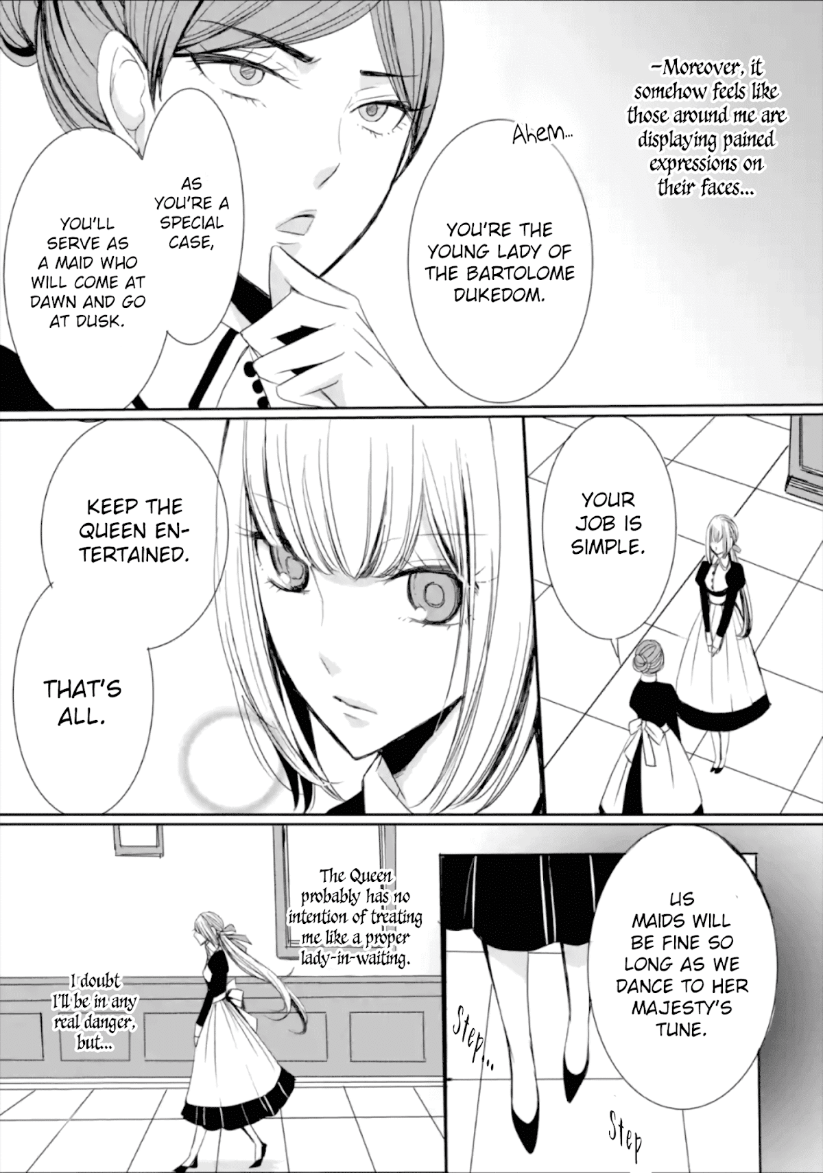 The Revenge of the Duke's Daughter Theresia Chapter 3.1 page 4 - Chapter 3.1