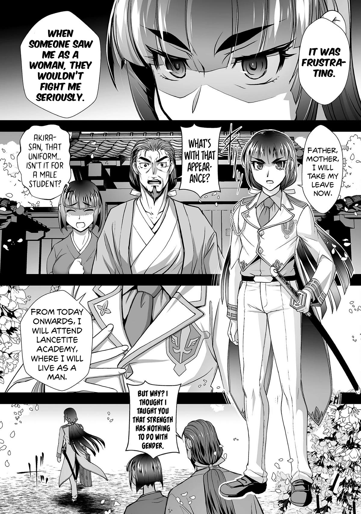 The Reward For Keeping Quiet Was Sex With Girls Dressed As Men Chapter 11 page 13 - Chapter 11