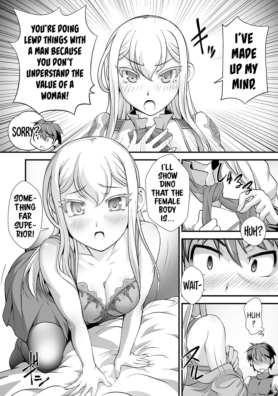 The Reward For Keeping Quiet Was Sex With Girls Dressed As Men Chapter 14 page 9 - Chapter 14