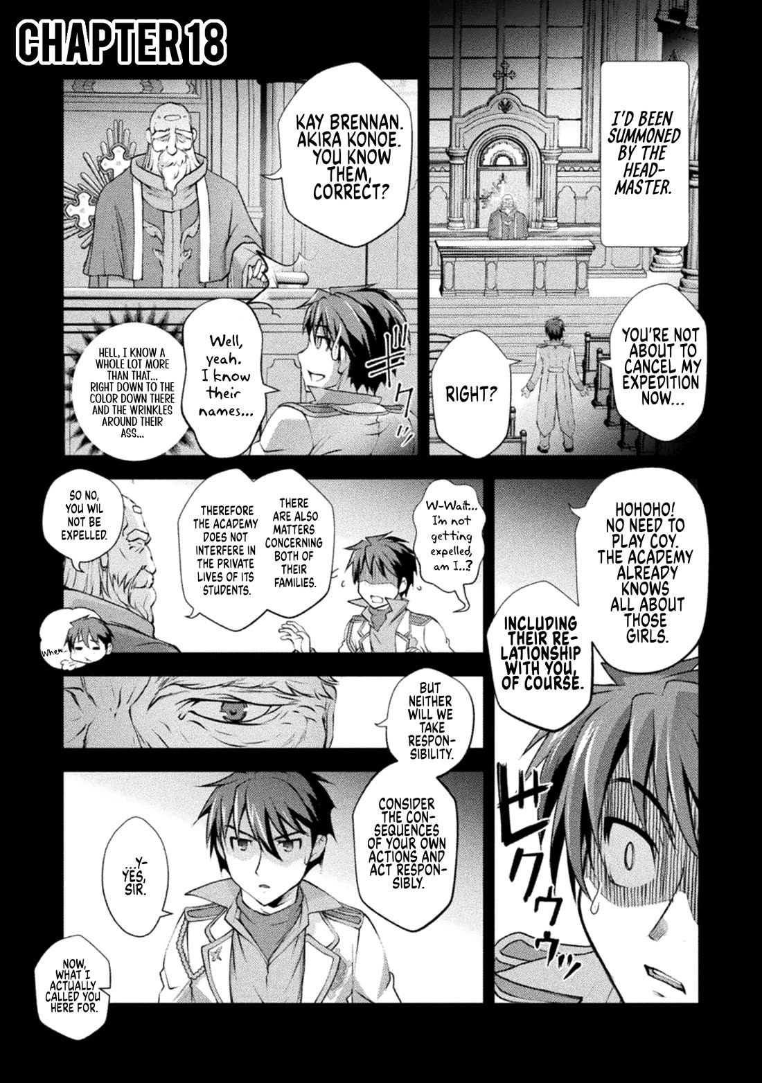 The Reward For Keeping Quiet Was Sex With Girls Dressed As Men Chapter 18 page 1 - Chapter 18