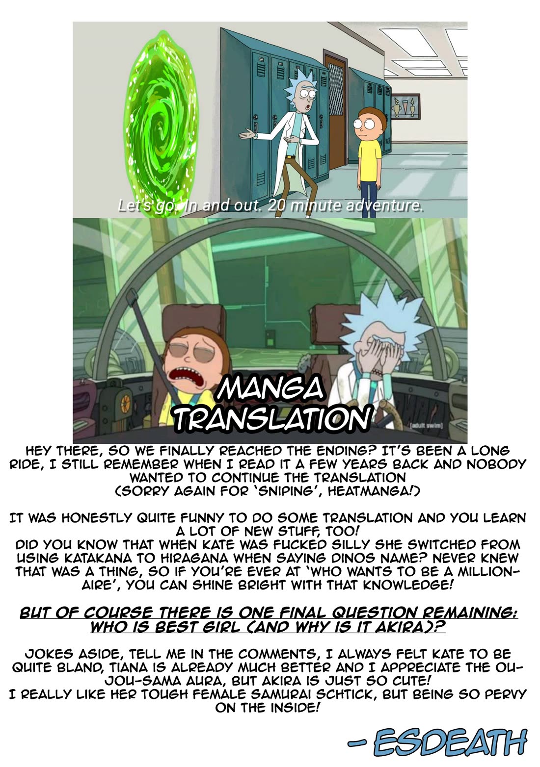 The Reward For Keeping Quiet Was Sex With Girls Dressed As Men Chapter 22 page 37 - Chapter 22 [END]