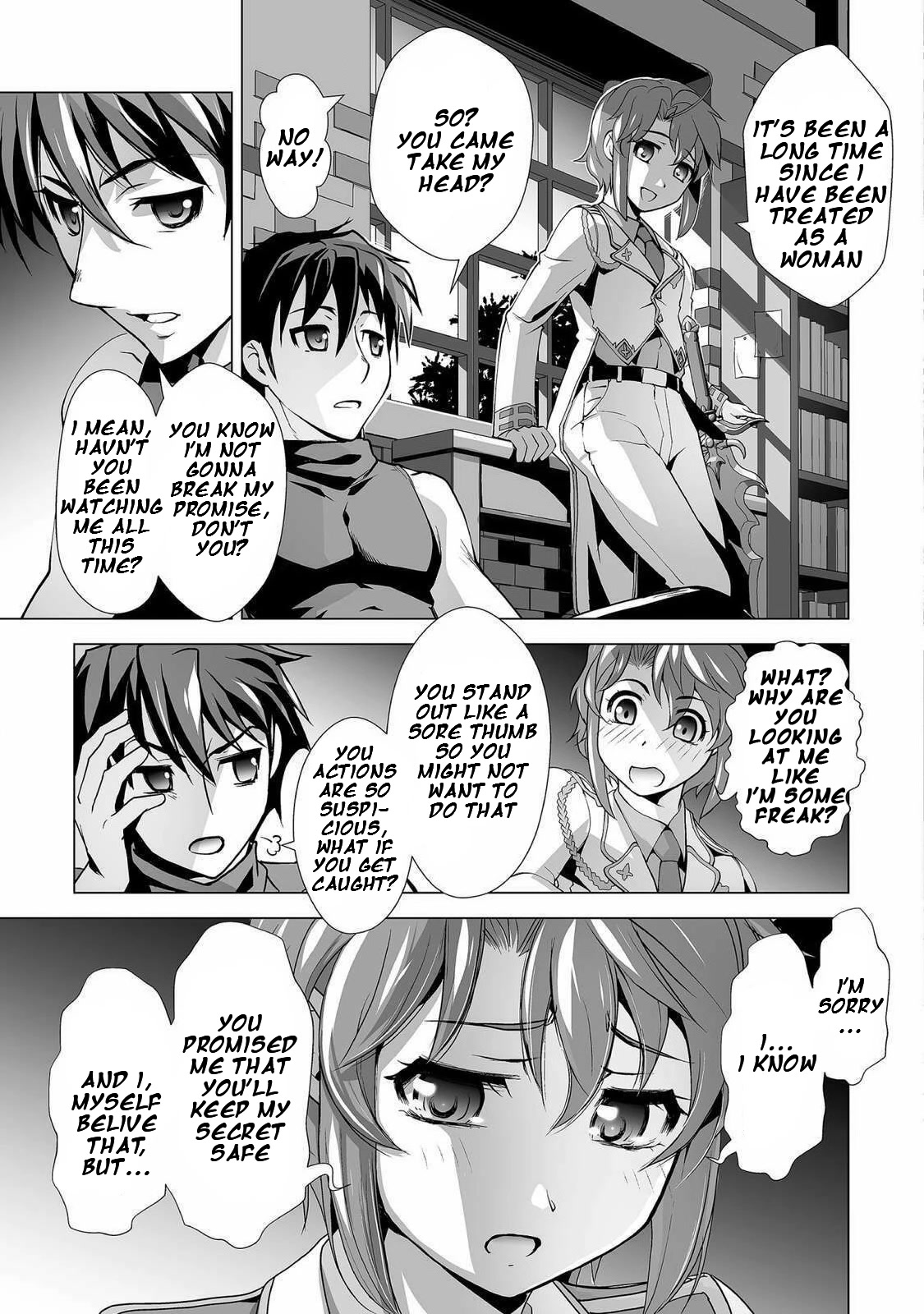 The Reward For Keeping Quiet Was Sex With Girls Dressed As Men Chapter 3 page 10 - Chapter 3