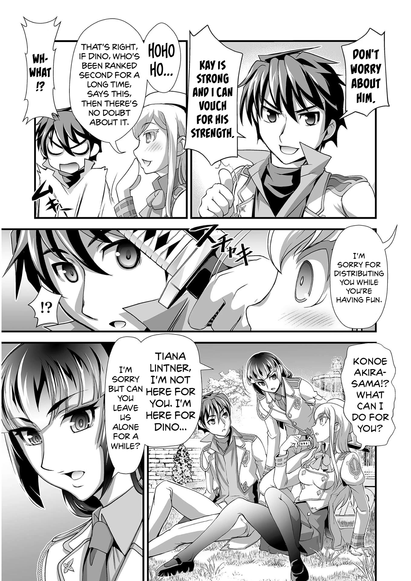 The Reward For Keeping Quiet Was Sex With Girls Dressed As Men Chapter 6 page 14 - Chapter 6