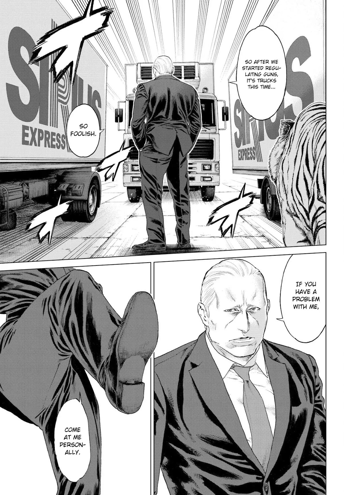 The Ride-On King Chapter 1 page 12 - Chapter 1: The President, and The Wyvern