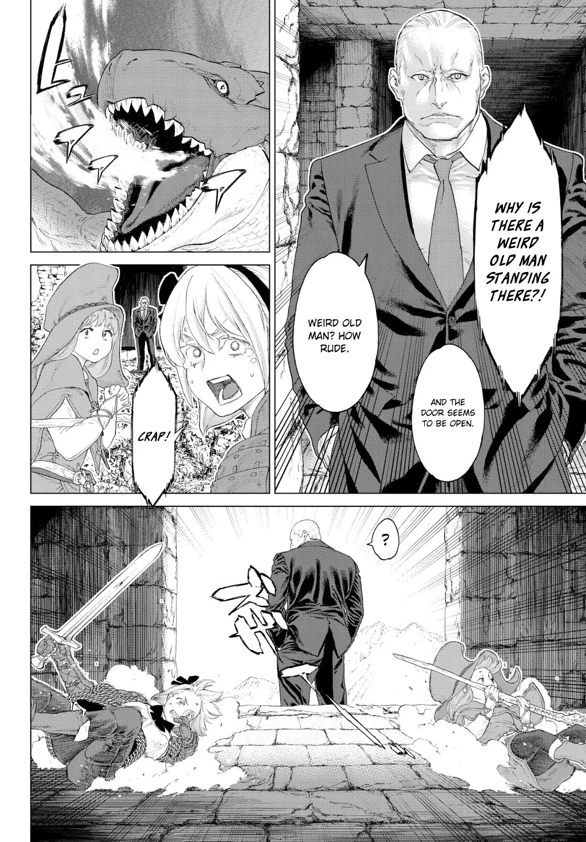 The Ride-On King Chapter 1 page 28 - Chapter 1: The President, and The Wyvern
