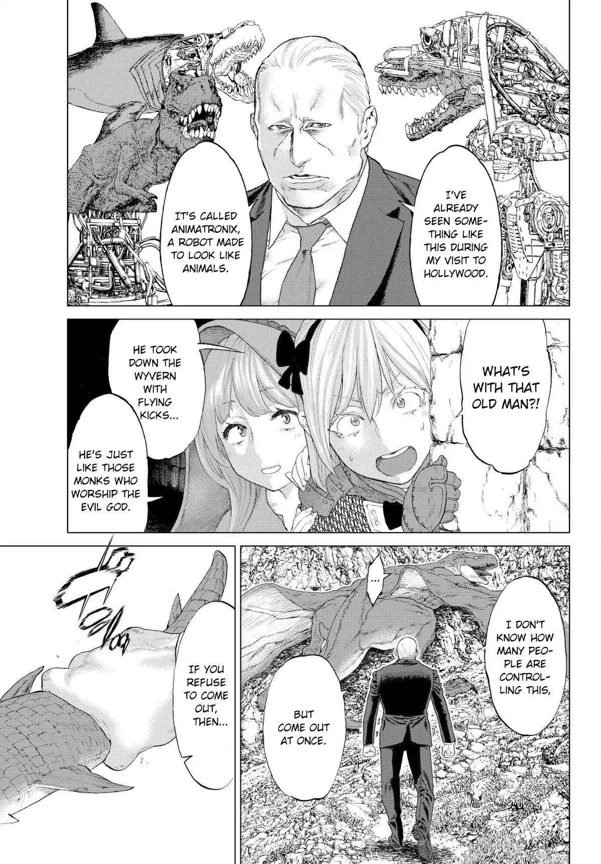 The Ride-On King Chapter 1 page 33 - Chapter 1: The President, and The Wyvern
