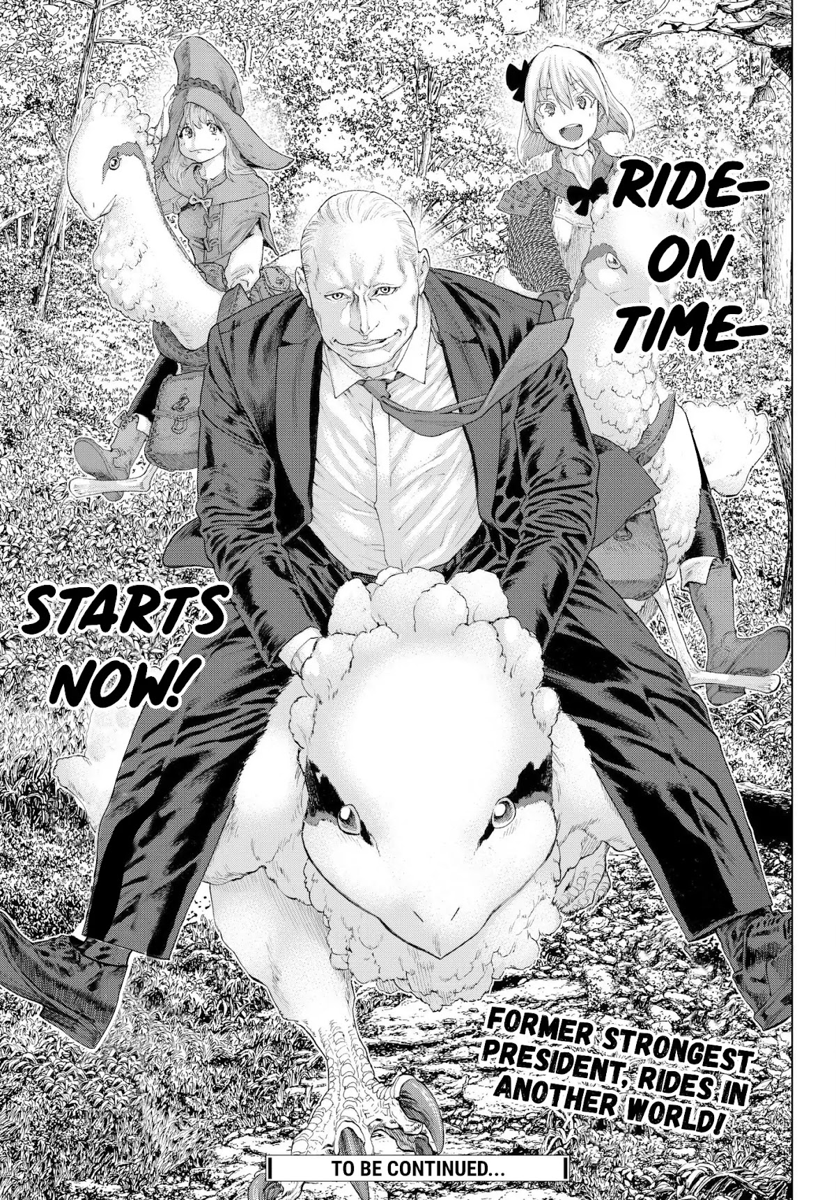 The Ride-On King Chapter 1 page 44 - Chapter 1: The President, and The Wyvern