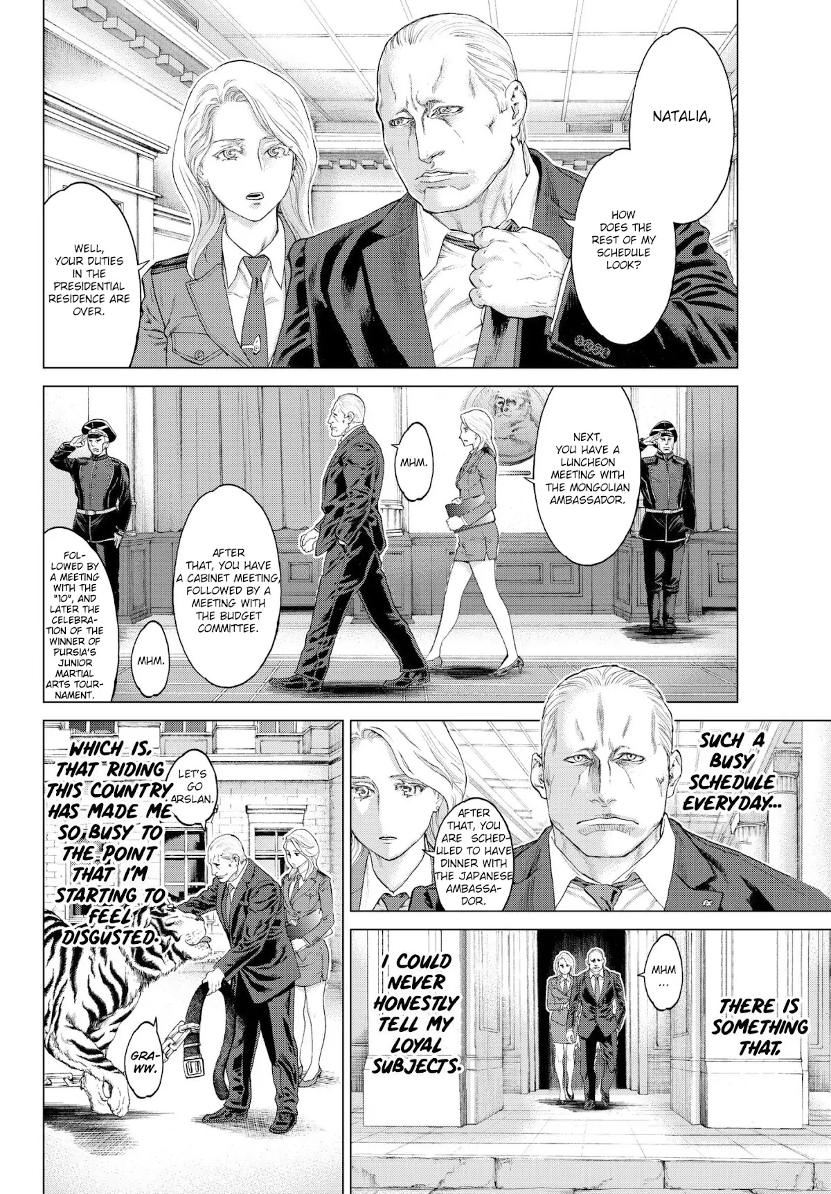 The Ride-On King Chapter 1 page 9 - Chapter 1: The President, and The Wyvern