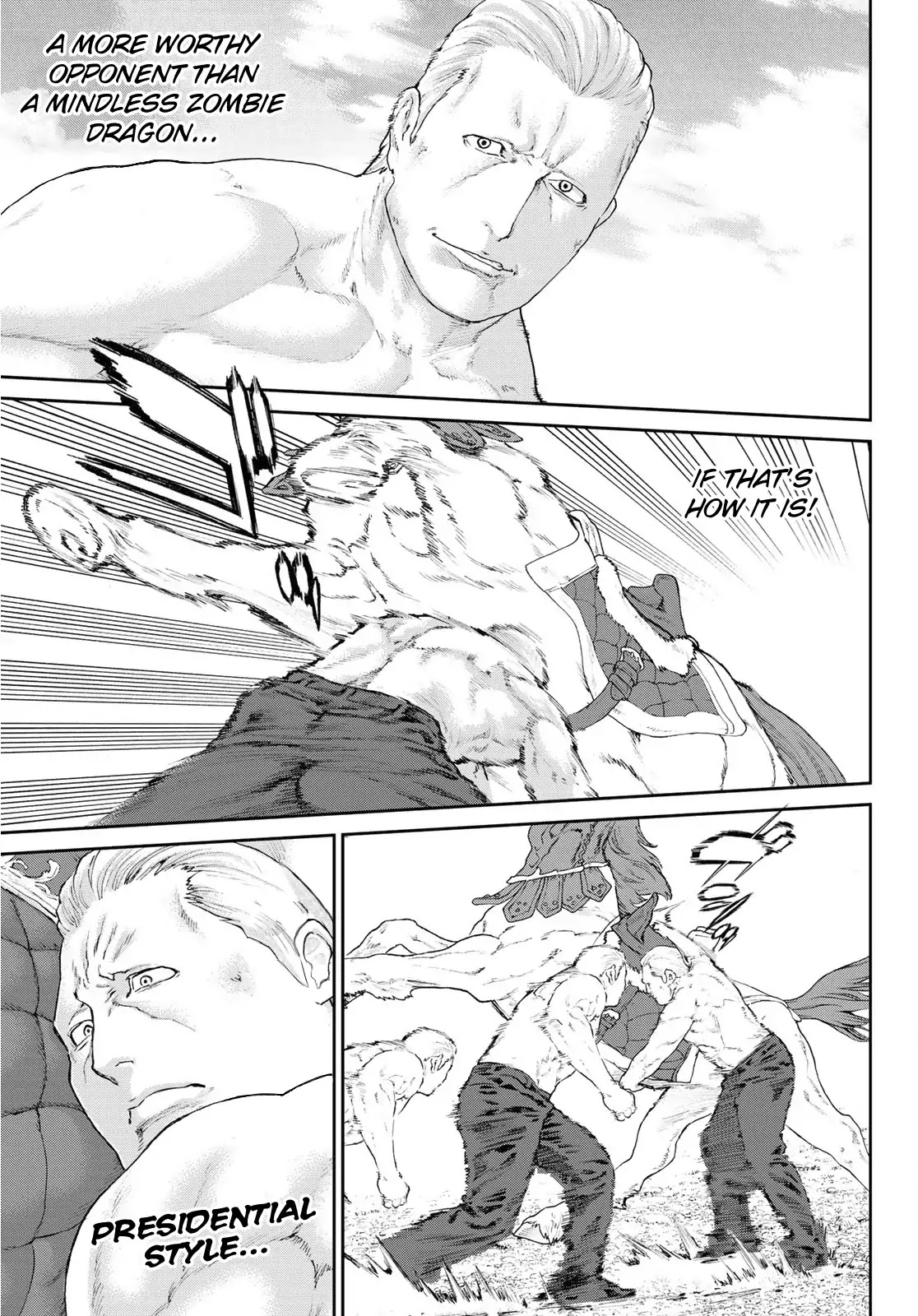 The Ride-On King Chapter 12 page 19 - Chapter 12: The President And The Centaur's Pride