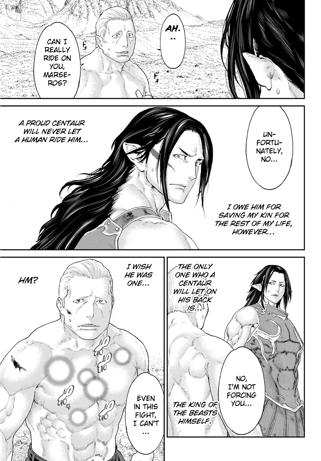 The Ride-On King Chapter 12 page 29 - Chapter 12: The President And The Centaur's Pride