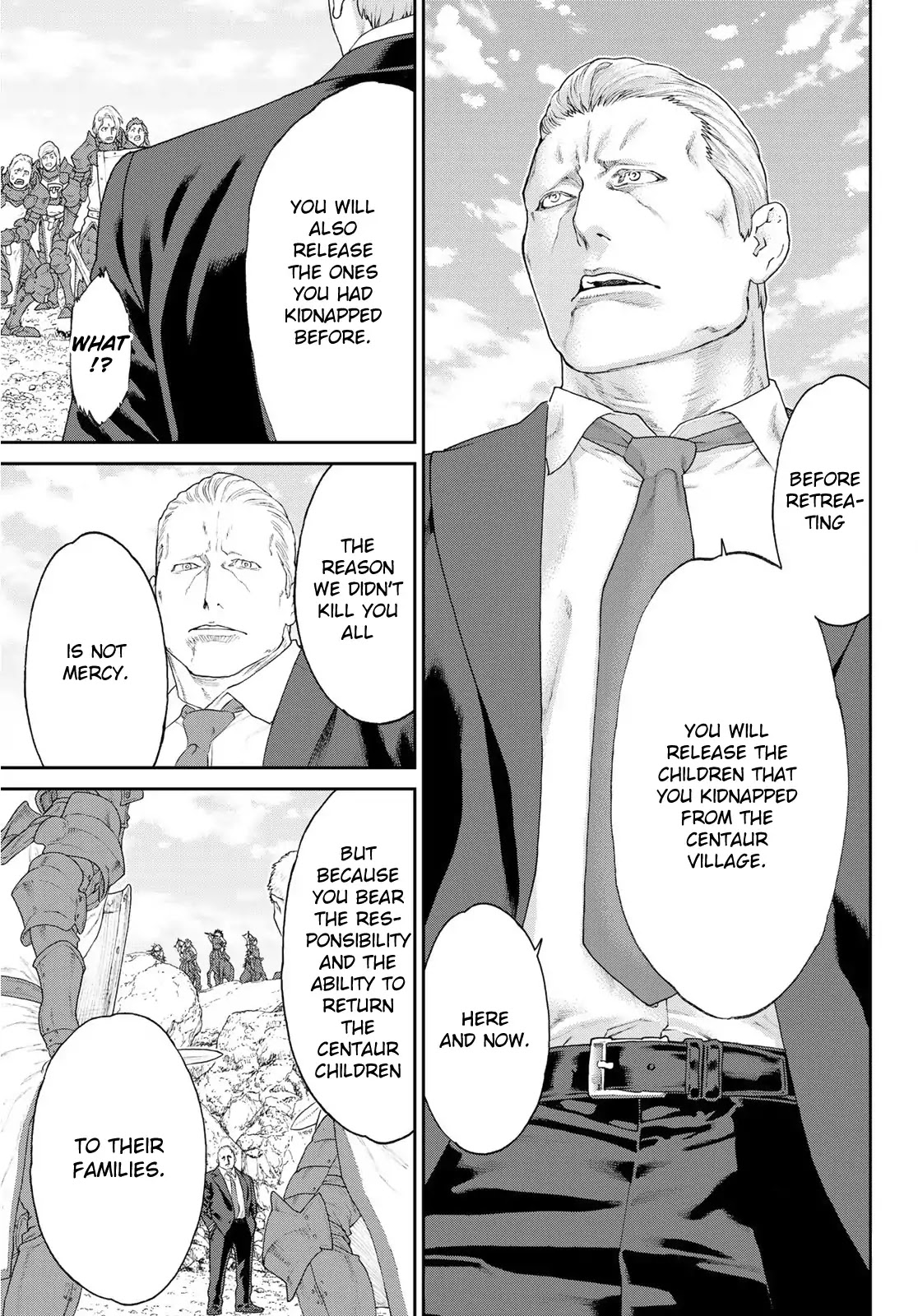 The Ride-On King Chapter 12 page 3 - Chapter 12: The President And The Centaur's Pride