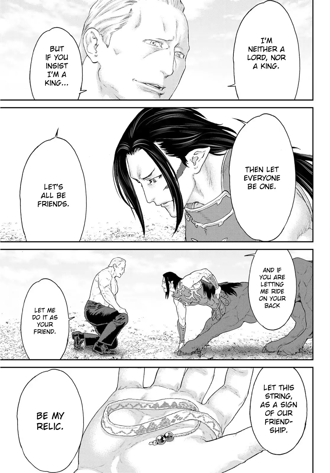 The Ride-On King Chapter 12 page 33 - Chapter 12: The President And The Centaur's Pride