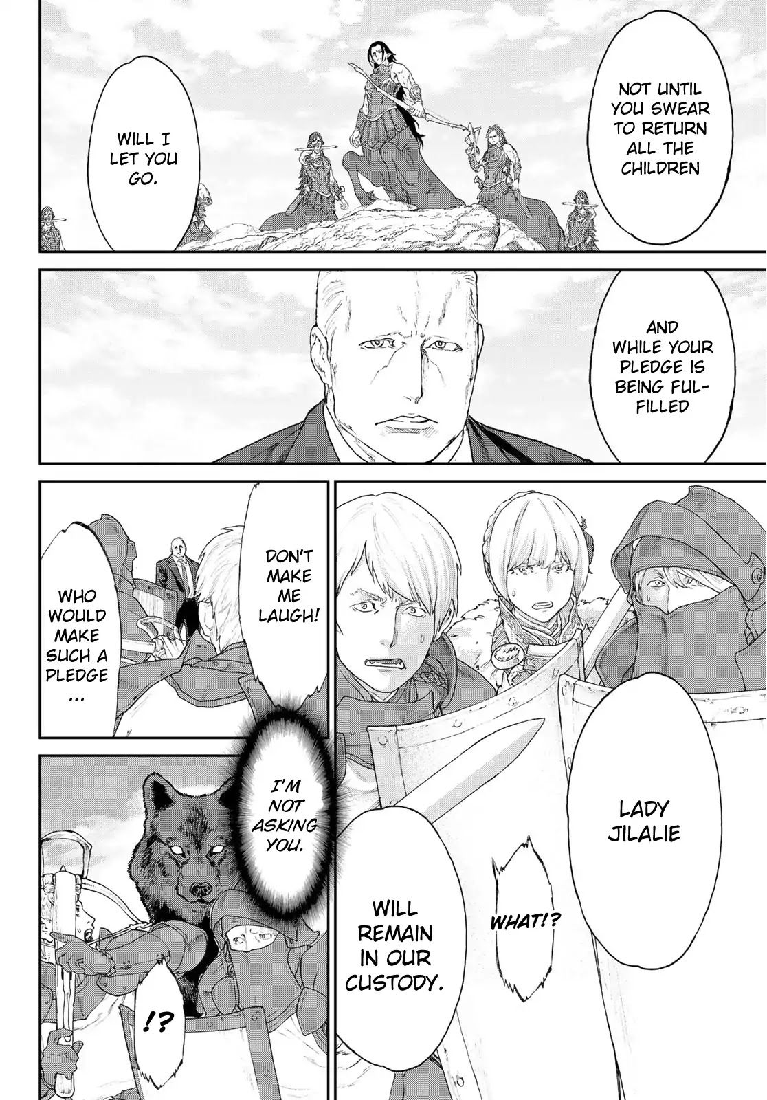The Ride-On King Chapter 12 page 4 - Chapter 12: The President And The Centaur's Pride
