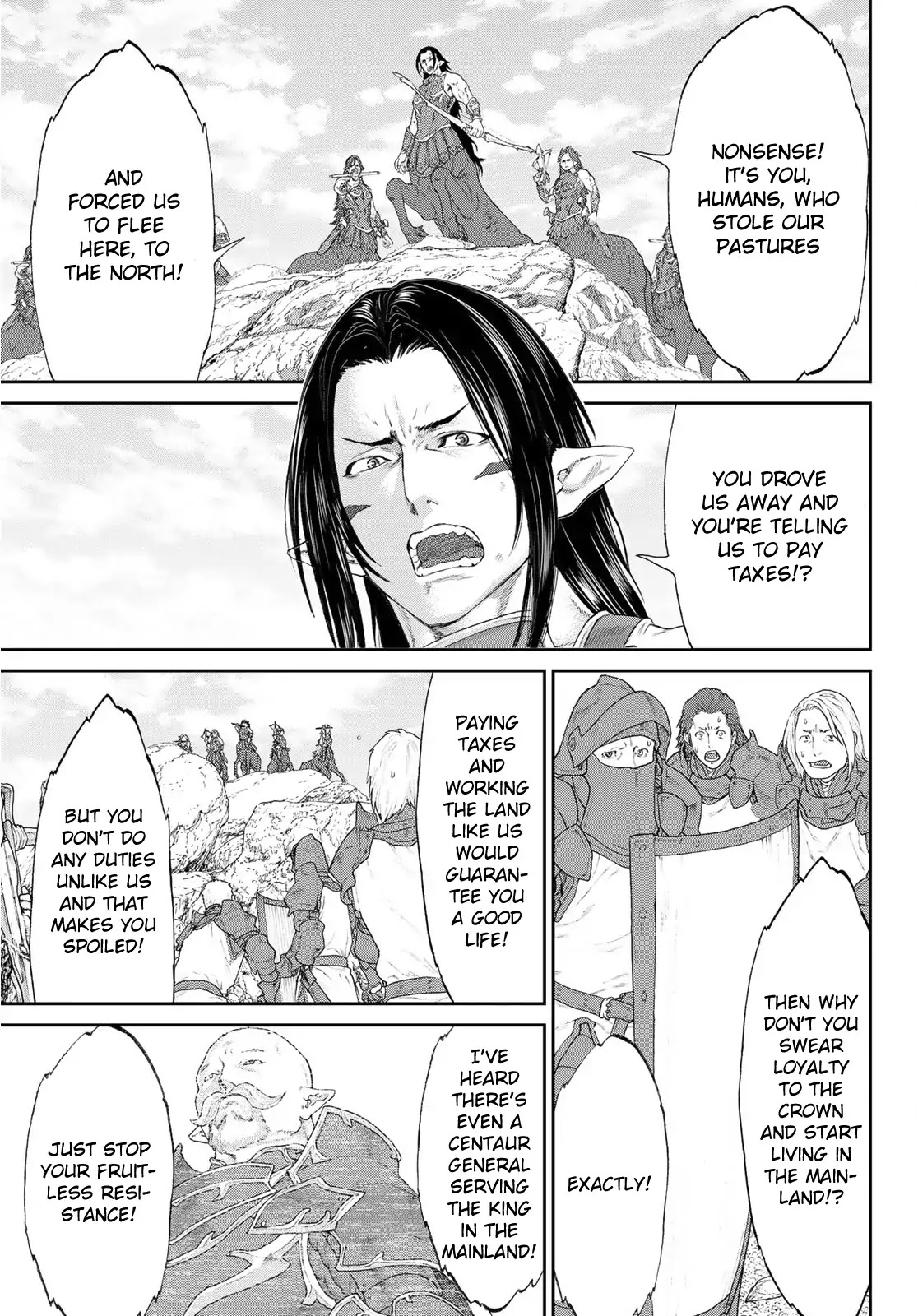 The Ride-On King Chapter 12 page 7 - Chapter 12: The President And The Centaur's Pride
