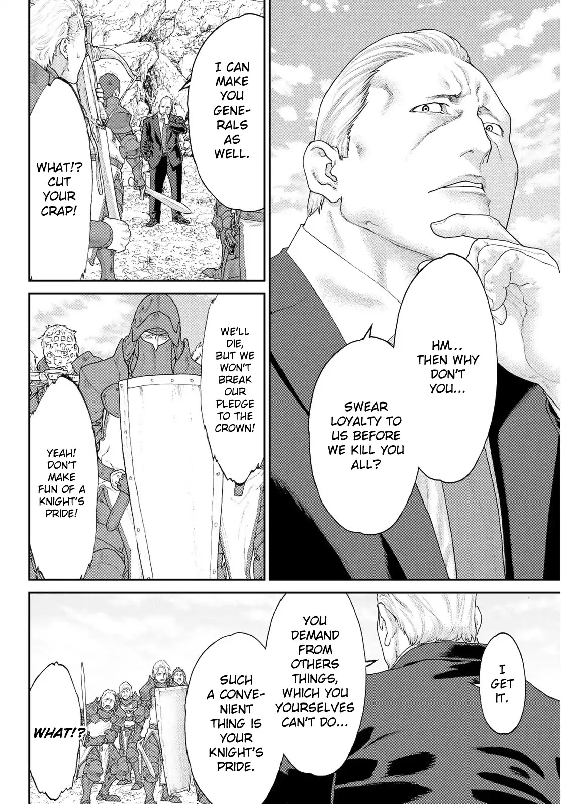 The Ride-On King Chapter 12 page 8 - Chapter 12: The President And The Centaur's Pride